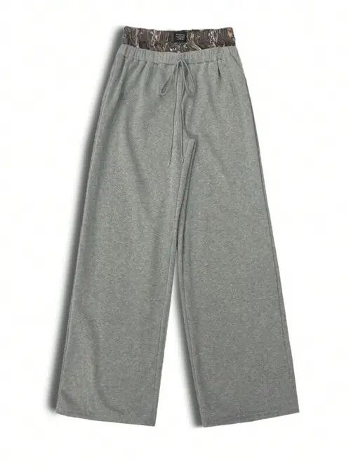 Japanese Brand Double drawstring baggy drip drill sweatpants Size US 32 / EU 48 - 2 Thumbnail
