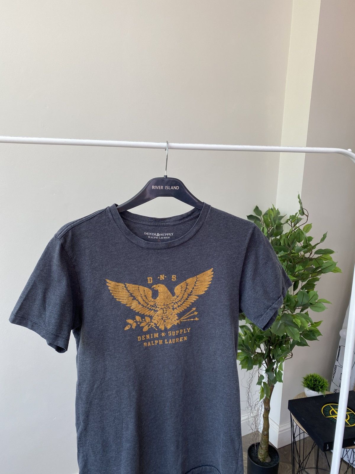 Denim & Supply Ralph Lauren × Polo Ralph Lauren × Vintage Denim & Supply Ralph Lauren Vintage T-Shirt Eagle Printed Size US S / EU 44-46 / 1 - 6 Thumbnail