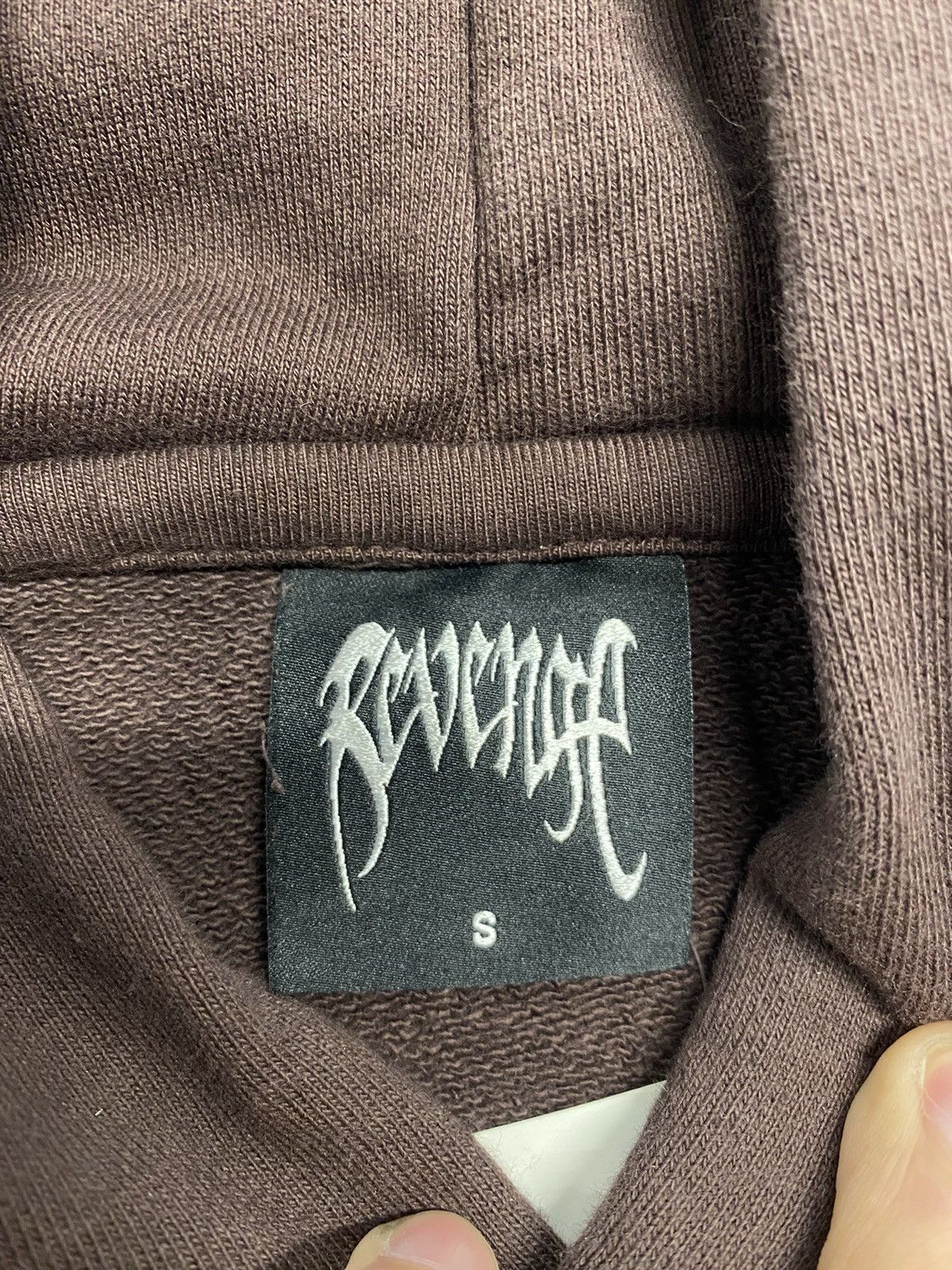 Revenge 💀Revenge Rhinestone Hoodie💀 Size US S / EU 44-46 / 1 - 3 Thumbnail