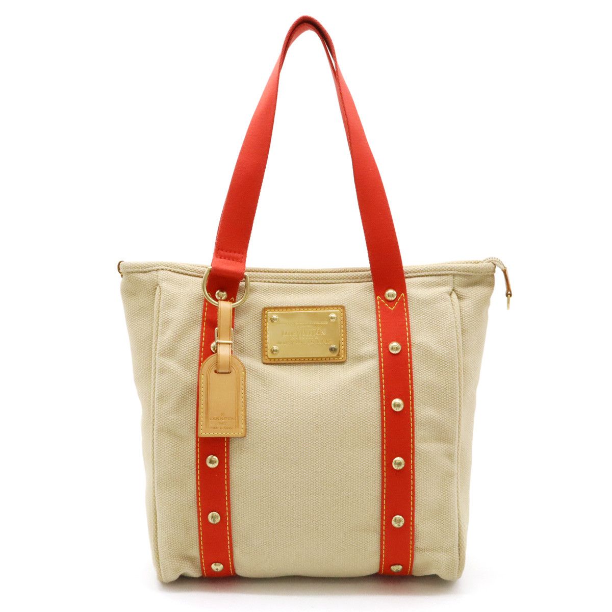Louis Vuitton Louis Vuitton Louis Vuitton Antigua Line Cabas MM Tote Bag M40035 Canvas Tote Bag M40035 in Very Good Condition Size ONE SIZE - 1 Thumbnail