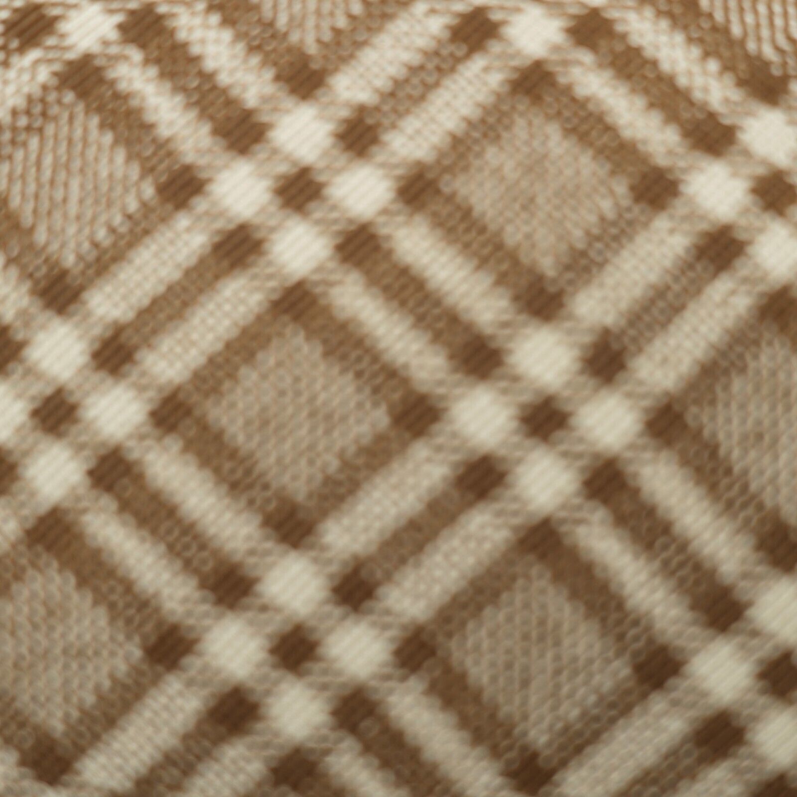 J.Crew J. Crew Glen Plaid Tan Woven Wide Silk Tie Size ONE SIZE - 2 Thumbnail