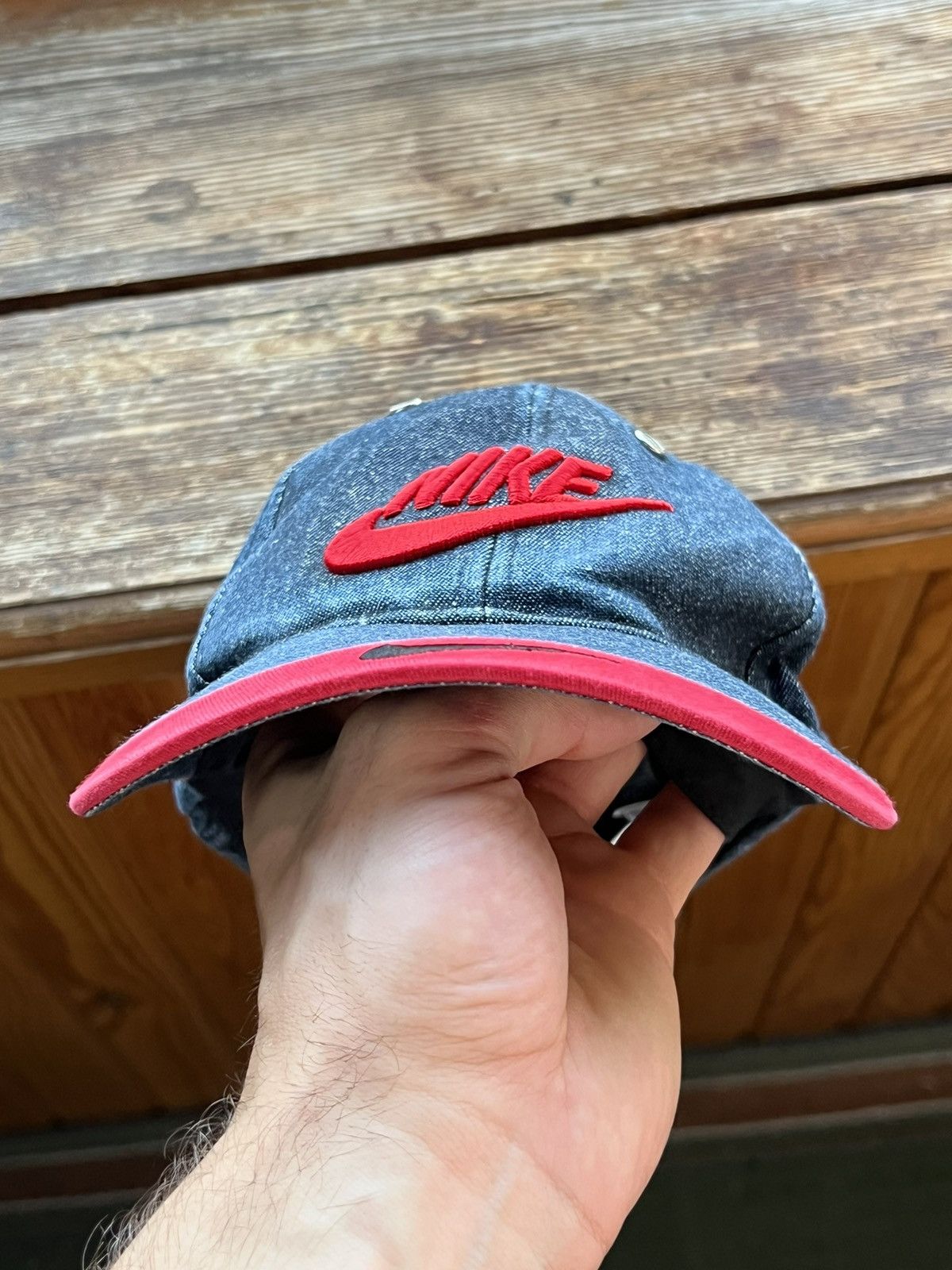 Nike Vintage Hat Nike Y2K Avant Garde Cap Size ONE SIZE - 18 Thumbnail