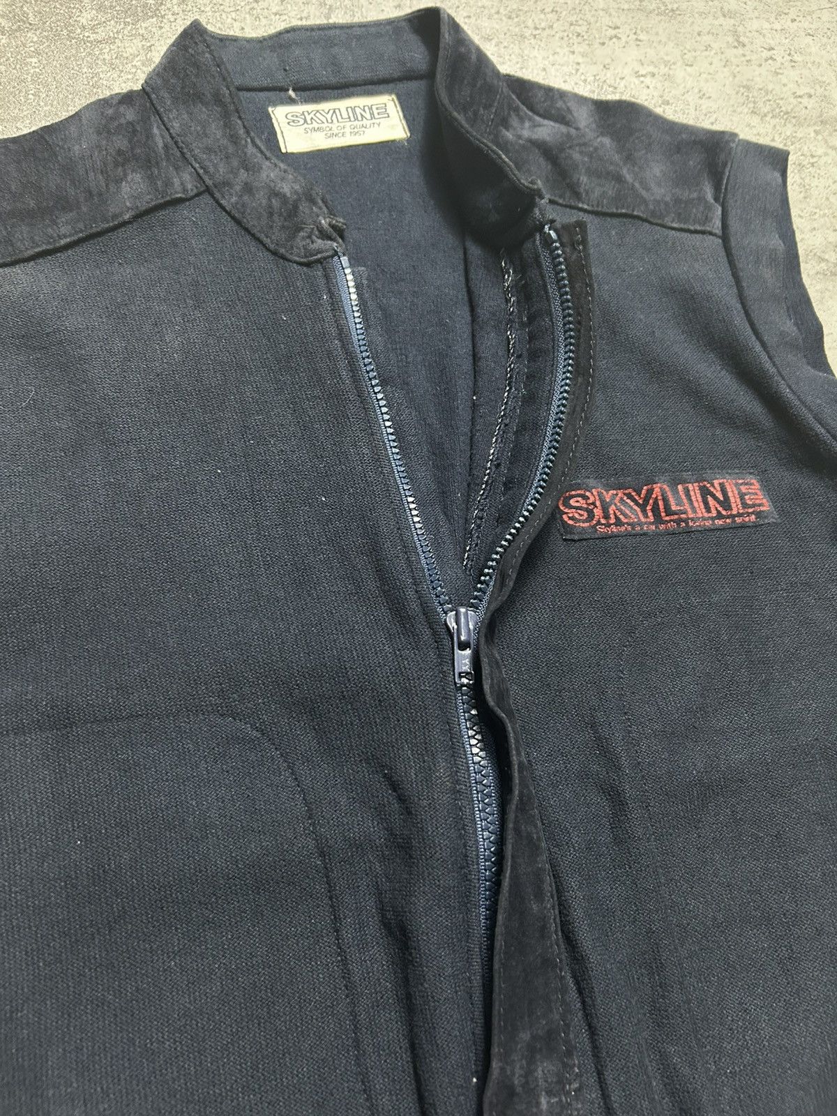 Japanese Brand Y2K Skyline Japan Zipper Pocket Vest Size US M / EU 48-50 / 2 - 5 Thumbnail