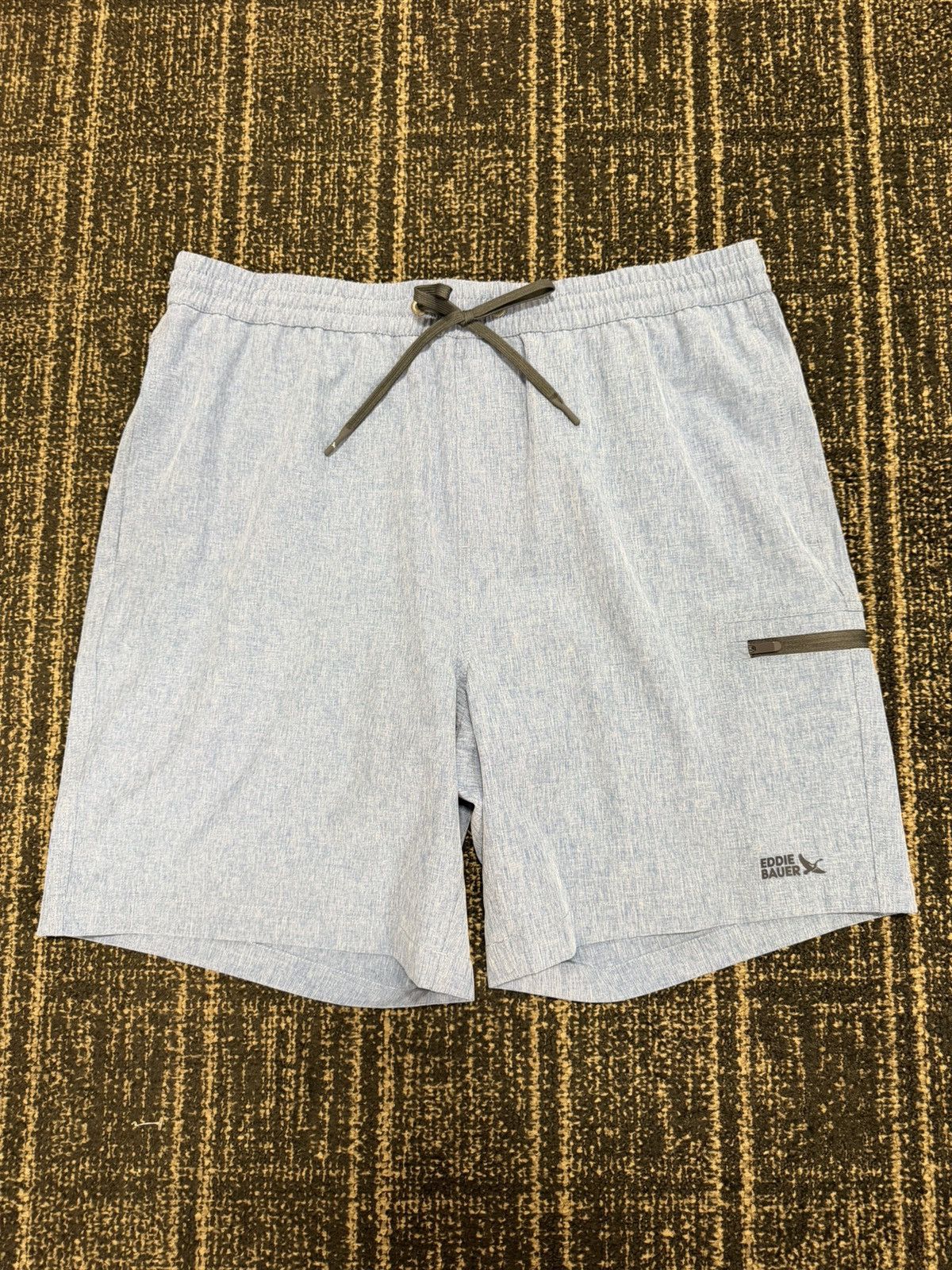 Eddie Bauer Eddie Bauer “Thigh Zip-Pocket” Bathing Suit (Medium) Size US 31 - 2 Thumbnail