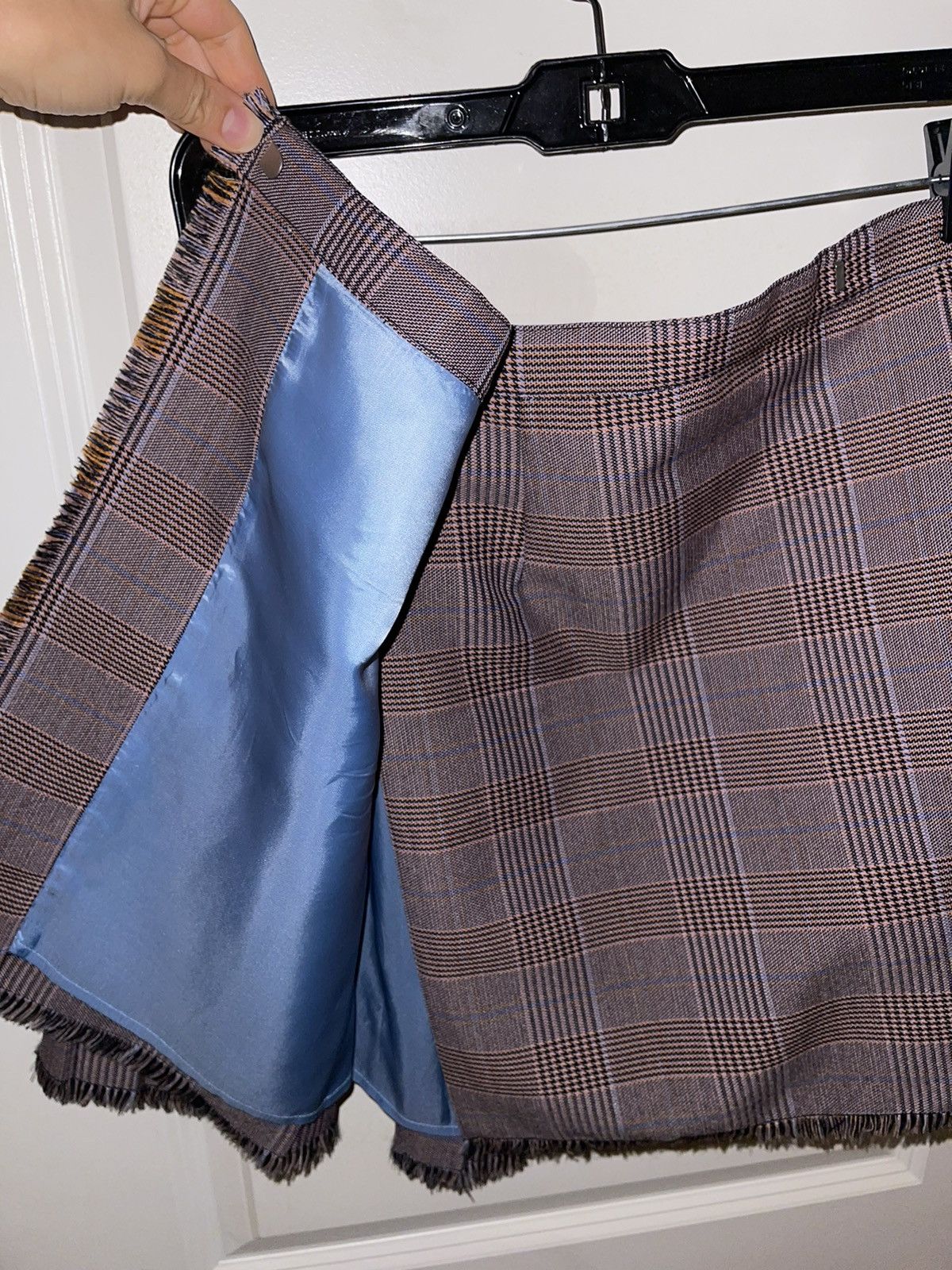 Acne Studios Acne Studios Check Mini Skirt Size 25" / US 0 / IT 36 - 7 Thumbnail