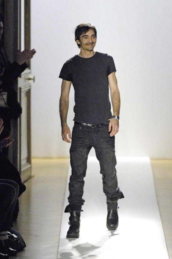 Dior × Hedi Slimane AW04 “Victim Of The Crime” Clawmark Jeans Size US 34 / EU 50 - 8 Thumbnail