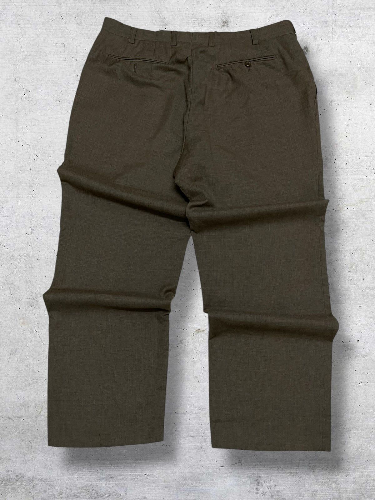Lanvin VINTAGE LANVIN DESIGNER 1990S MINIMALIST CASUAL PANT Size US 33 - 9 Thumbnail