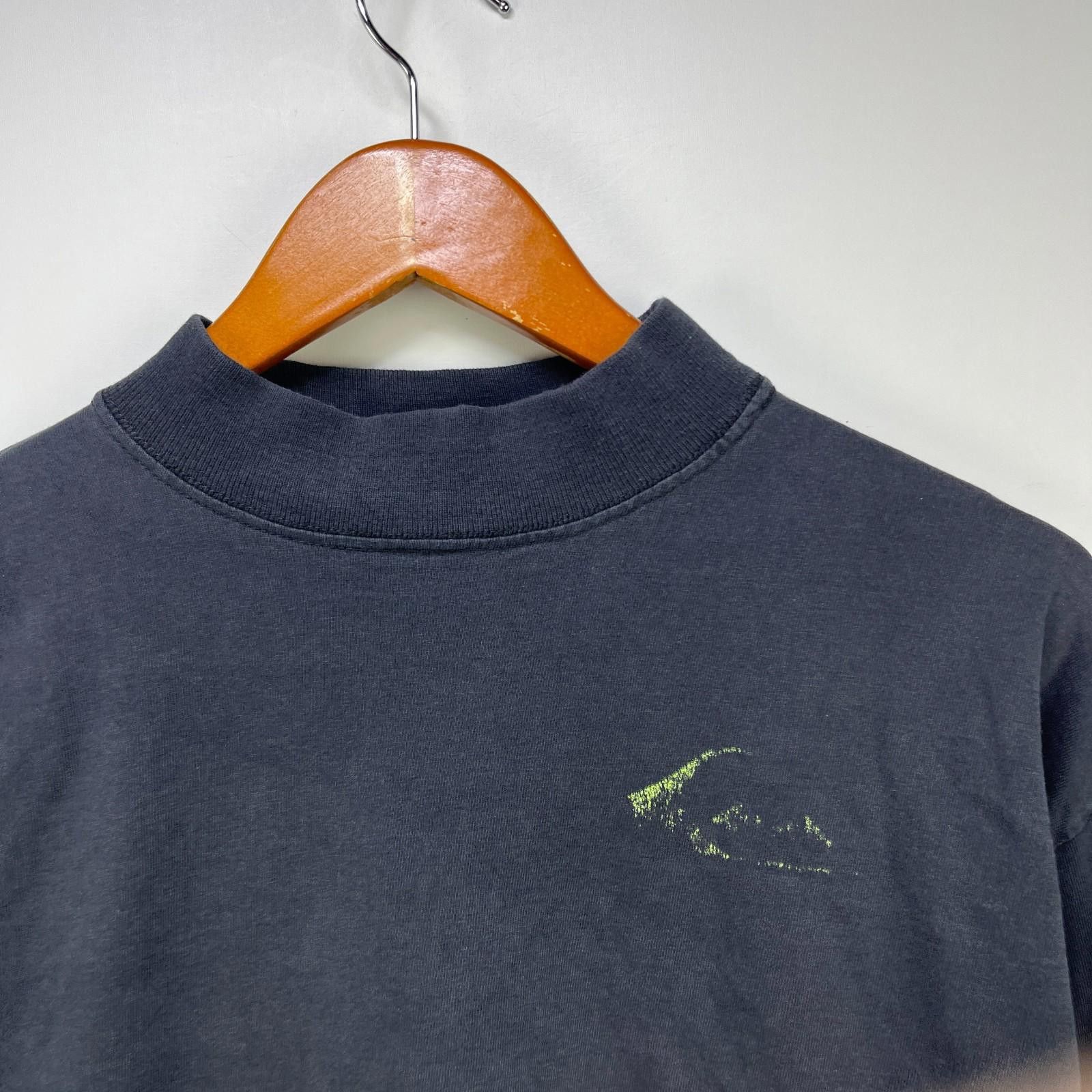 Quiksilver Vintage 90s Quiksilver USA Mock Neck Shirt Large Size US L / EU 52-54 / 3 - 5 Thumbnail