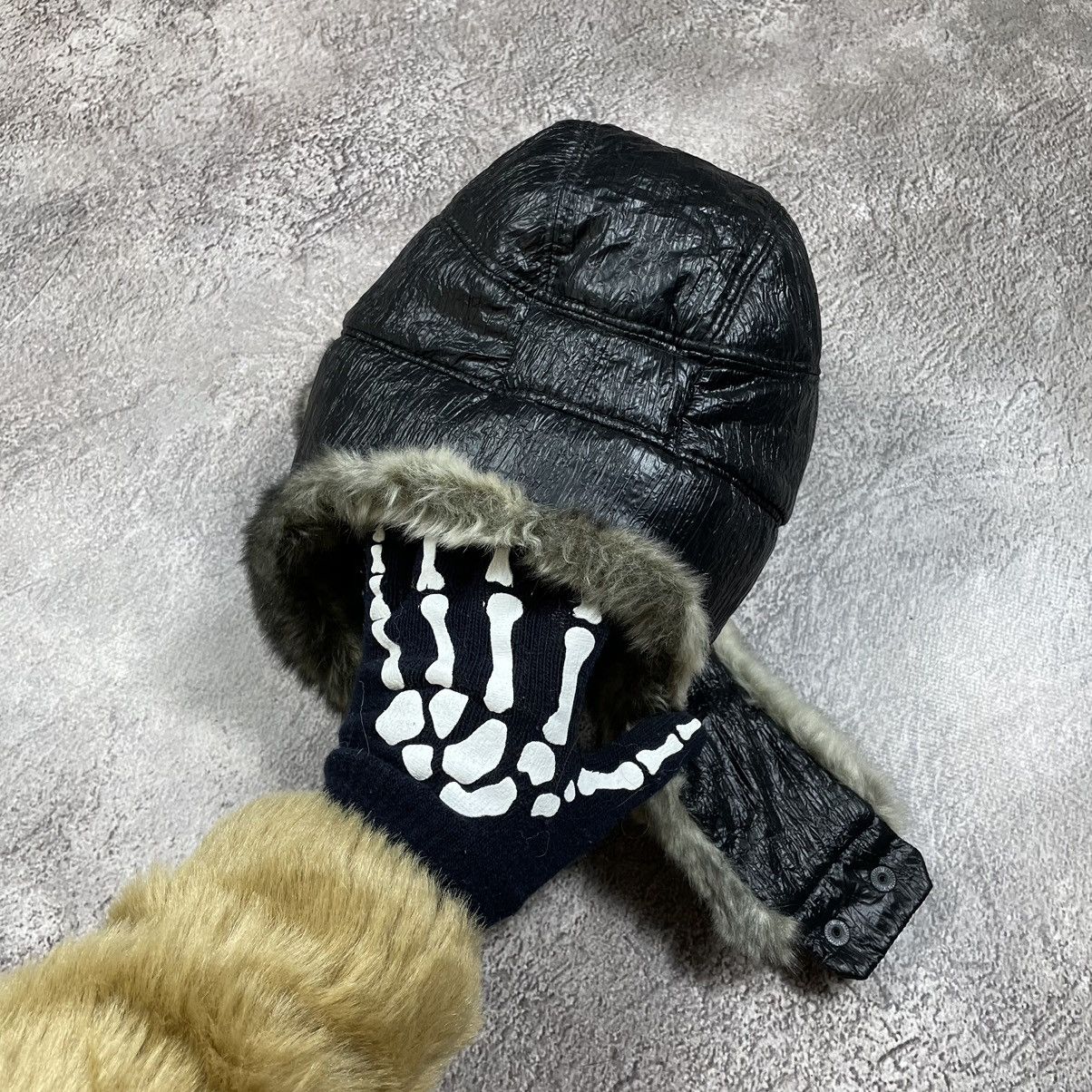 If Six Was Nine Vintage 90s Alt Beanie Mohair Ushanka Faux American VTg Size ONE SIZE - 2 Thumbnail