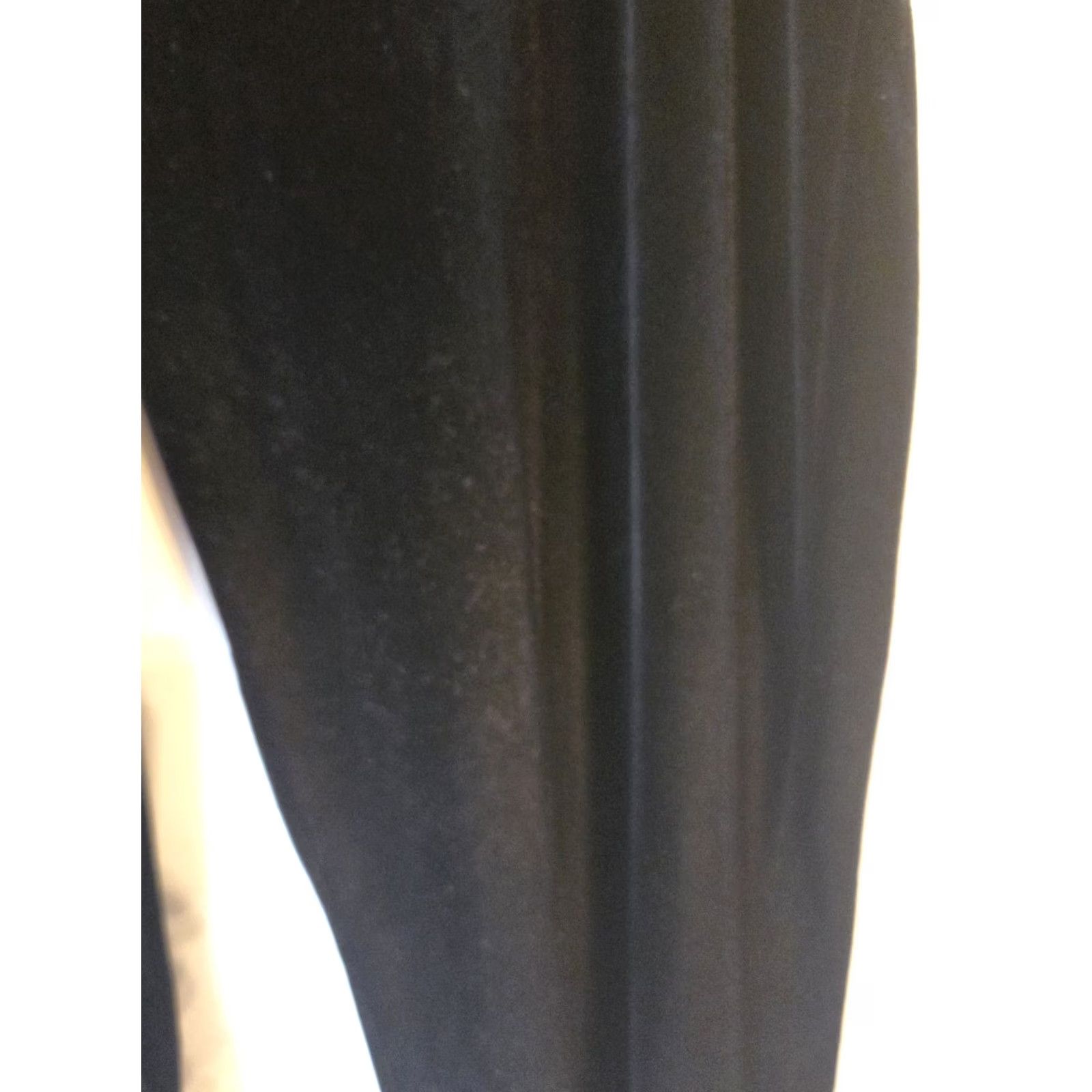 Element Elementz Woman Black Velvet Elastic Waist Pants 2X Plus Size 40" / US 18 - 4 Thumbnail