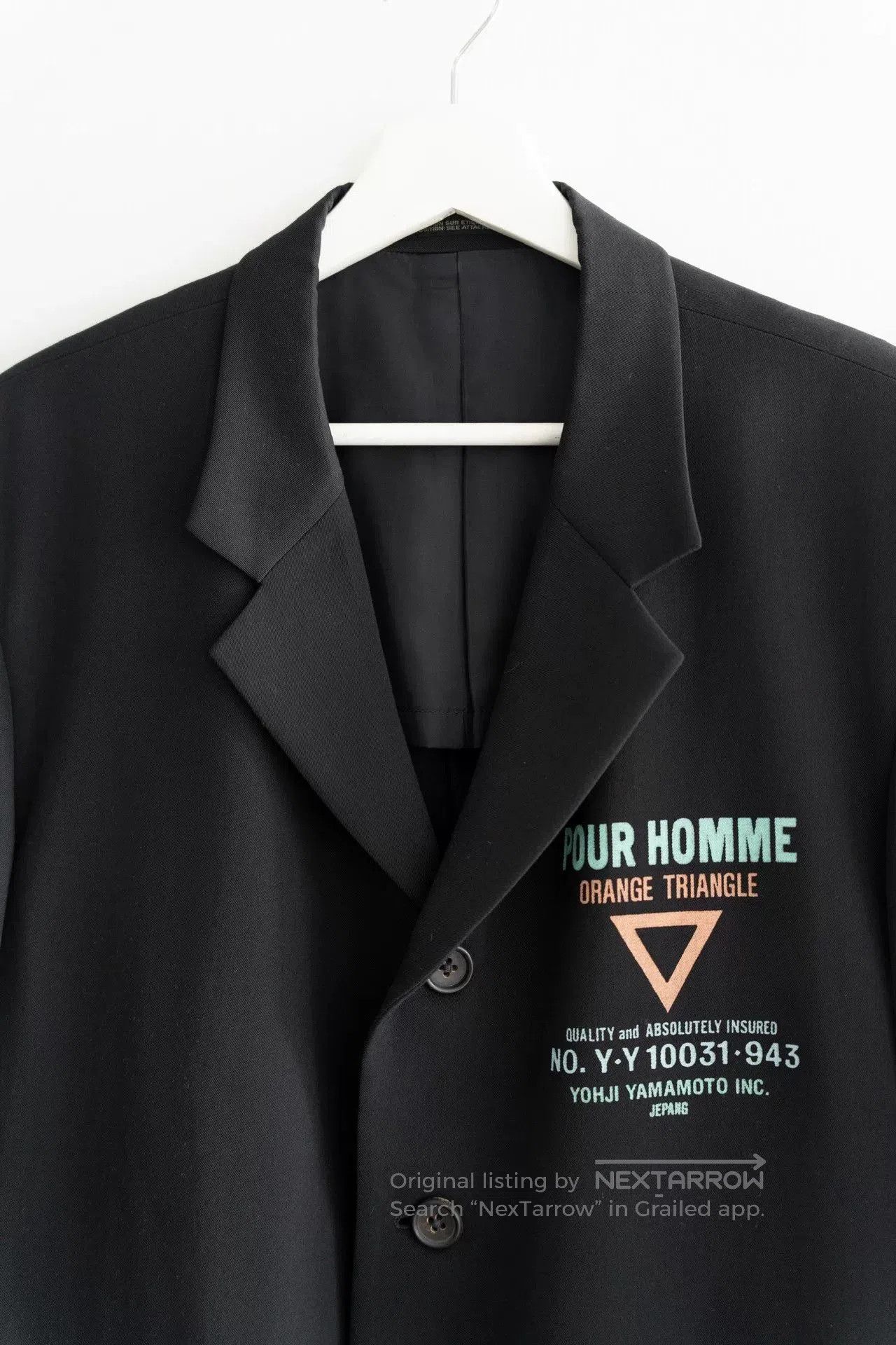 Yohji Yamamoto Yohji Yamamoto Black Wool Suit Jacket. Size US S / EU 44-46 / 1 - 3 Thumbnail