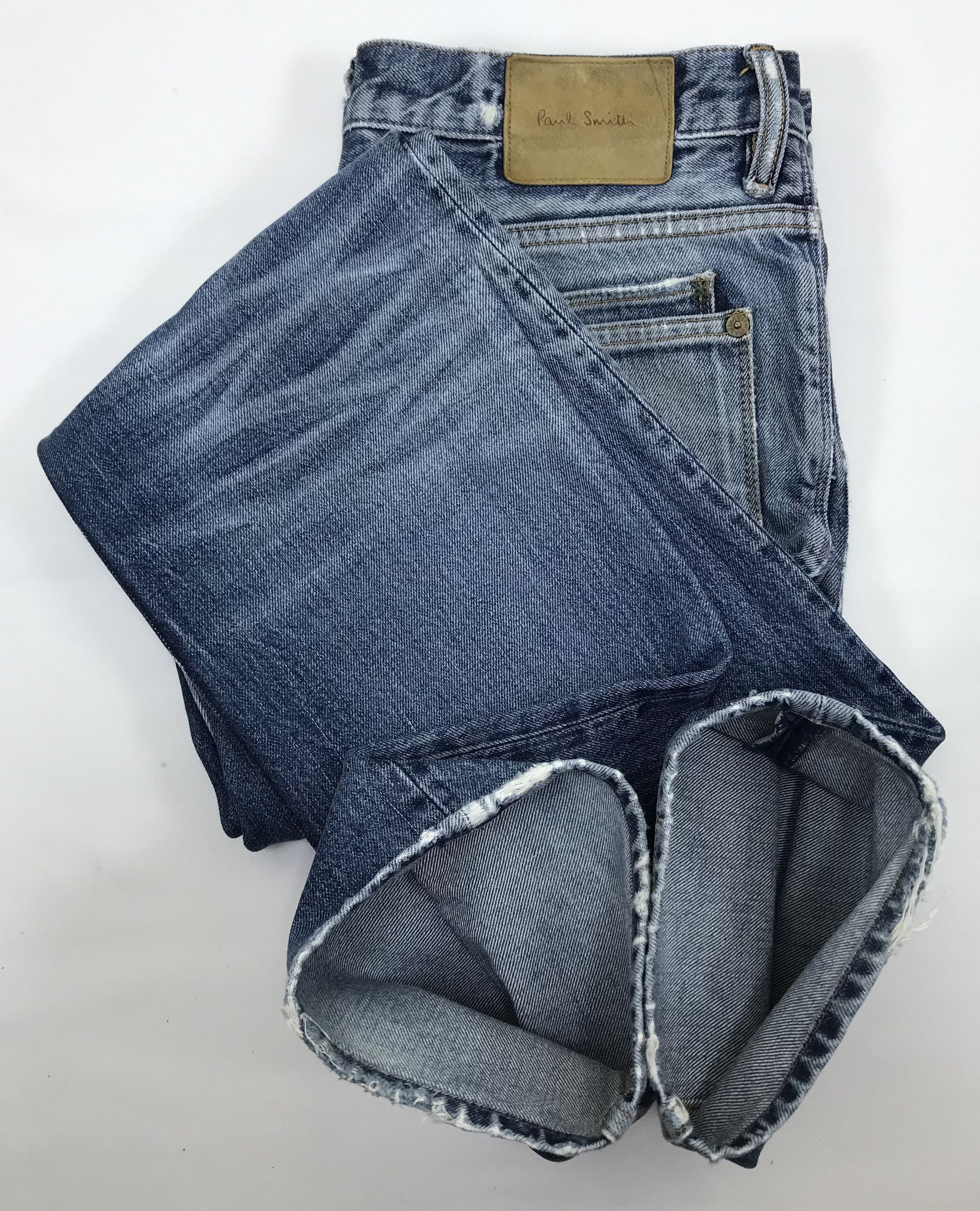 Paul Smith Vintage Paul Smith Faded Blue Jeans Distressed Denim Size US 32 / EU 48 - 14 Thumbnail