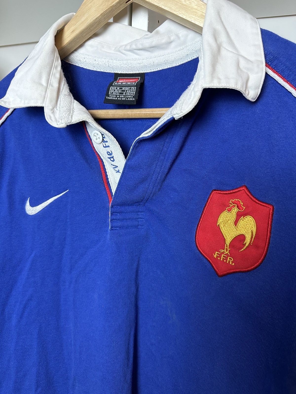 Nike Vintage Nike France ruby polo 2002 longsleeve Size US M / EU 48-50 / 2 - 4 Thumbnail