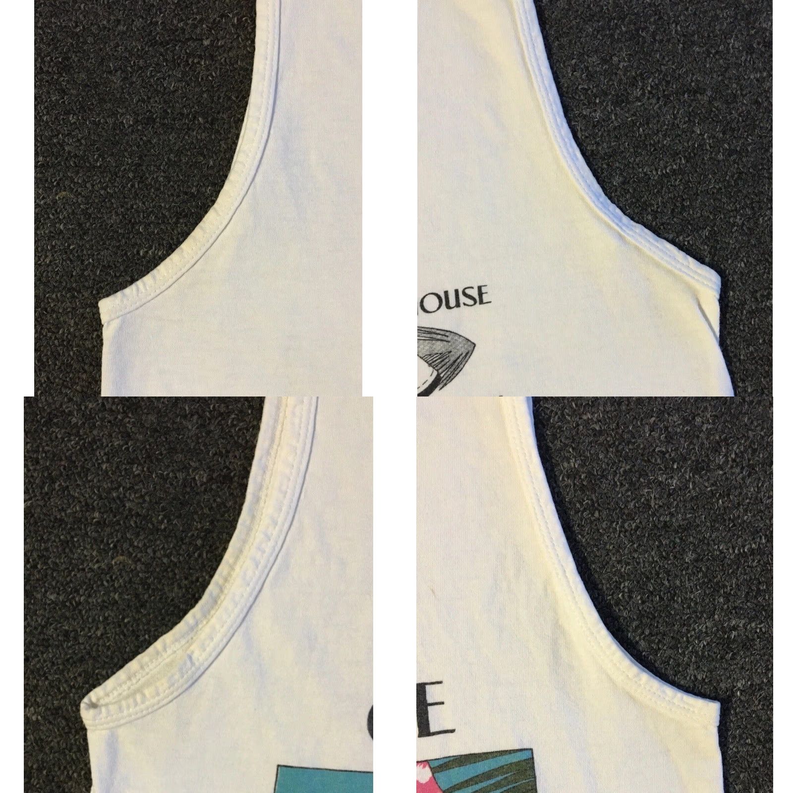 Vintage Vtg 90s Green House Bar Faded Tank Top XS S Beer Surf Beach Art Grunge 80s Size US XS / EU 42 / 0 - 8 Thumbnail
