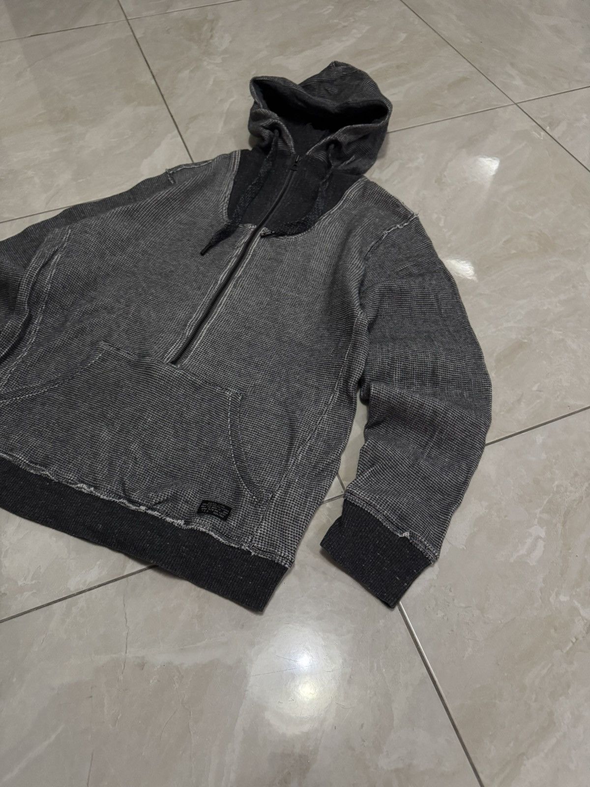 Diesel × Vintage 💥CRAZY AVANT-GARDE DIESELFADED ZIP HOODIE Size US M / EU 48-50 / 2 - 4 Thumbnail