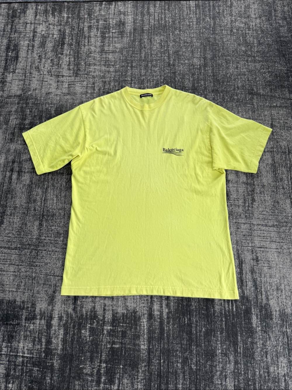 Balenciaga Balenciaga Wave Logo T-Shirt Size XS Size US XS / EU 42 / 0 - 1 Thumbnail