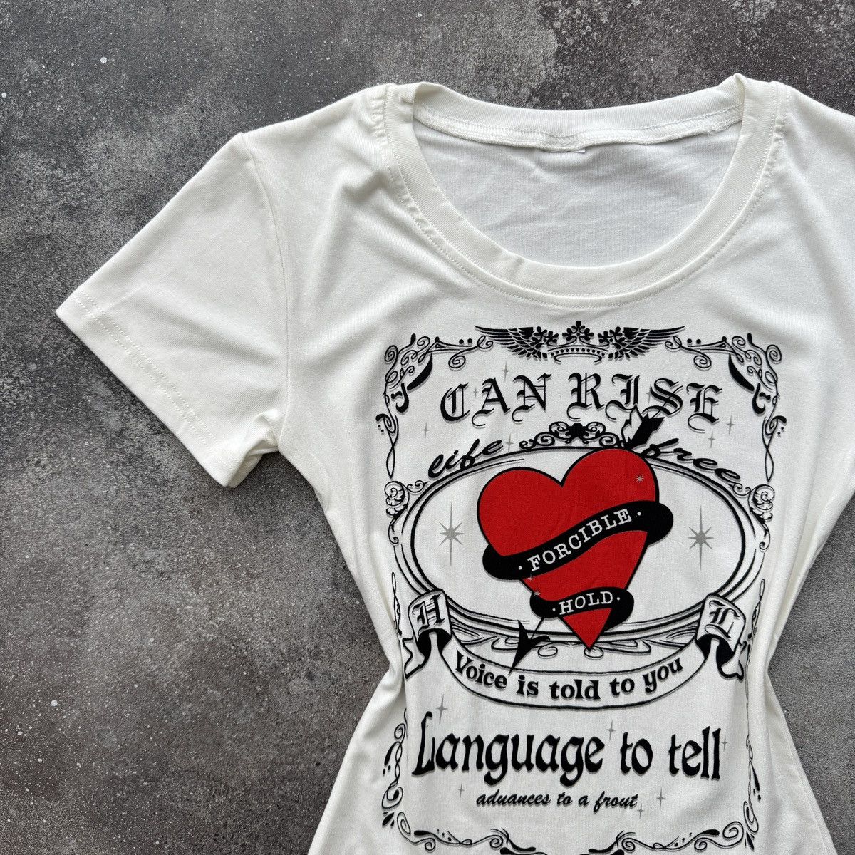 Hysteric Glamour 2000’s Aesthetic Super Sexy Glam Y2K T-Shirt Size M / US 6-8 / IT 42-44 - 2 Thumbnail