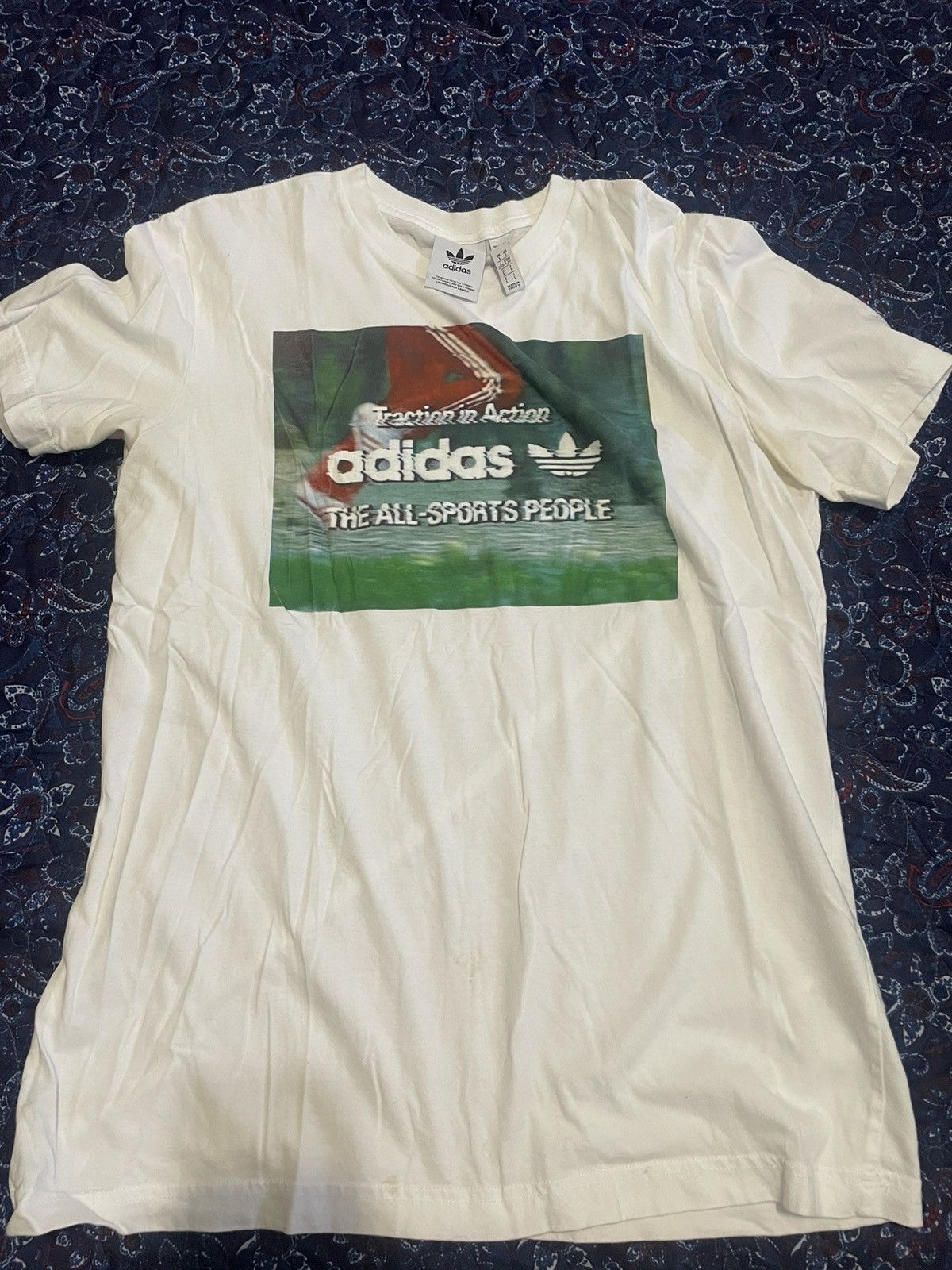 Adidas Adidas Traction in Action Tee Size US L / EU 52-54 / 3 - 1 Thumbnail