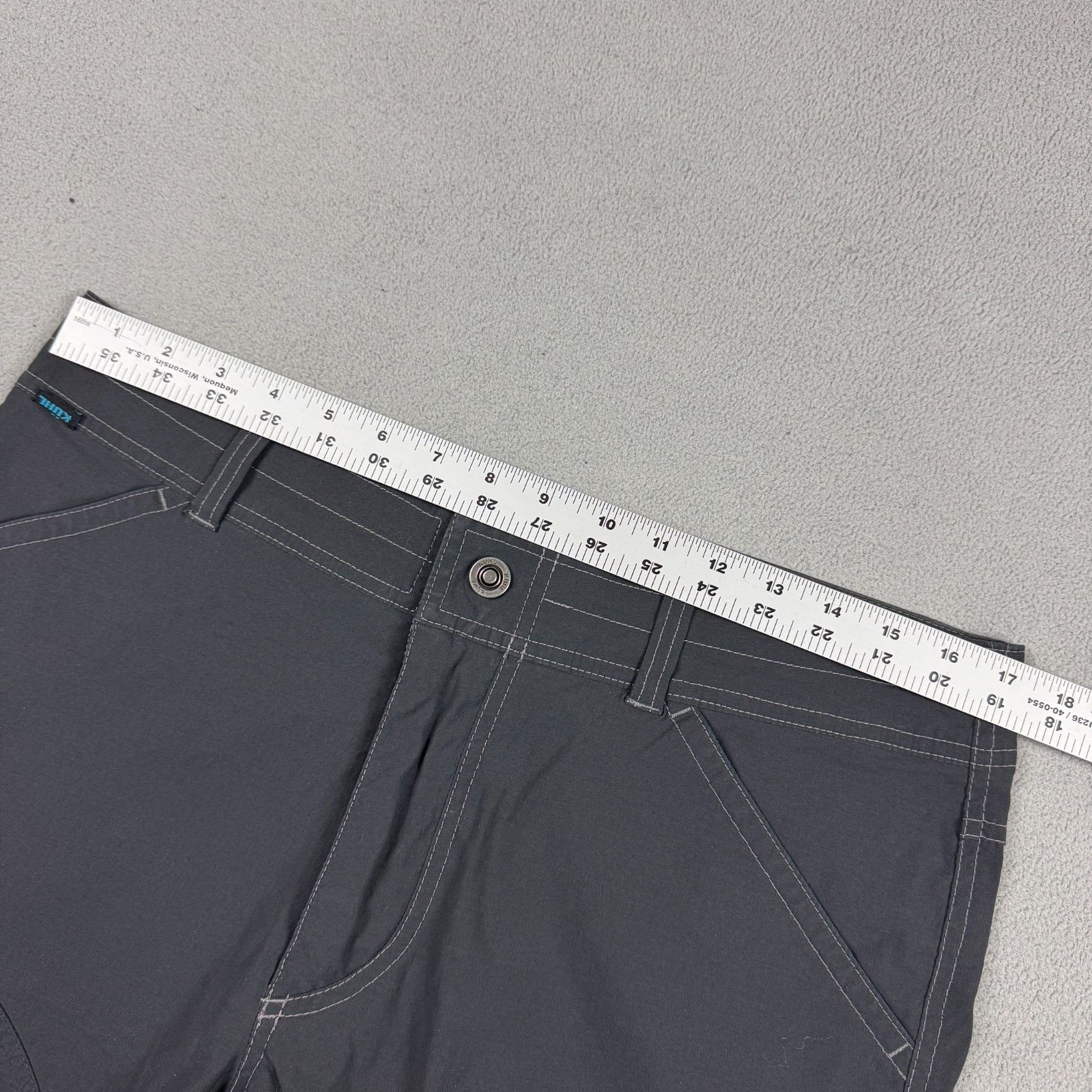Kuhl Kuhl Hiking Shorts 34 Charcoal Tactical Utility Gorpcore Size US 34 / EU 50 - 2 Thumbnail
