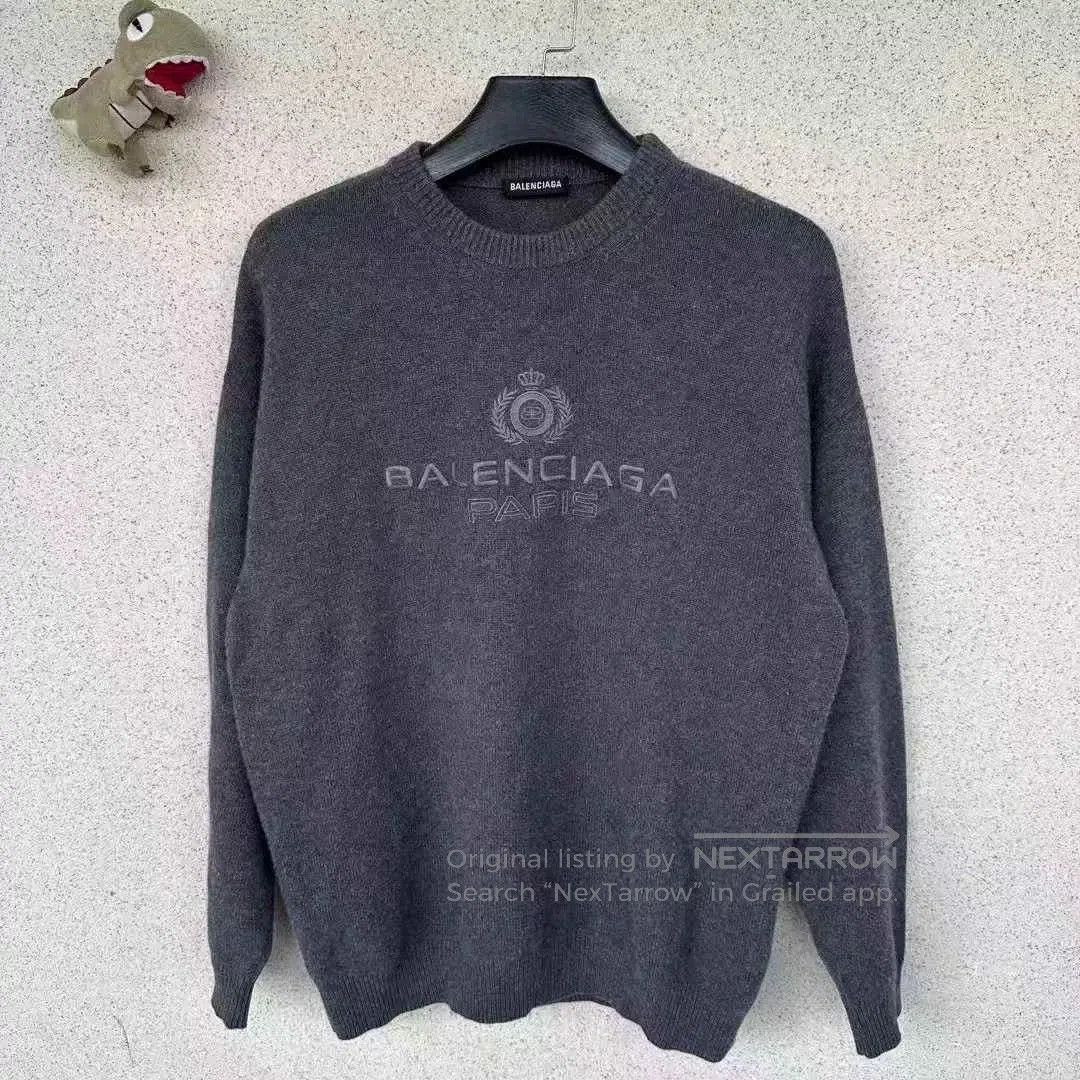 Balenciaga Balenciaga Crown Lock Sweater. Size US M / EU 48-50 / 2 - 1 Thumbnail