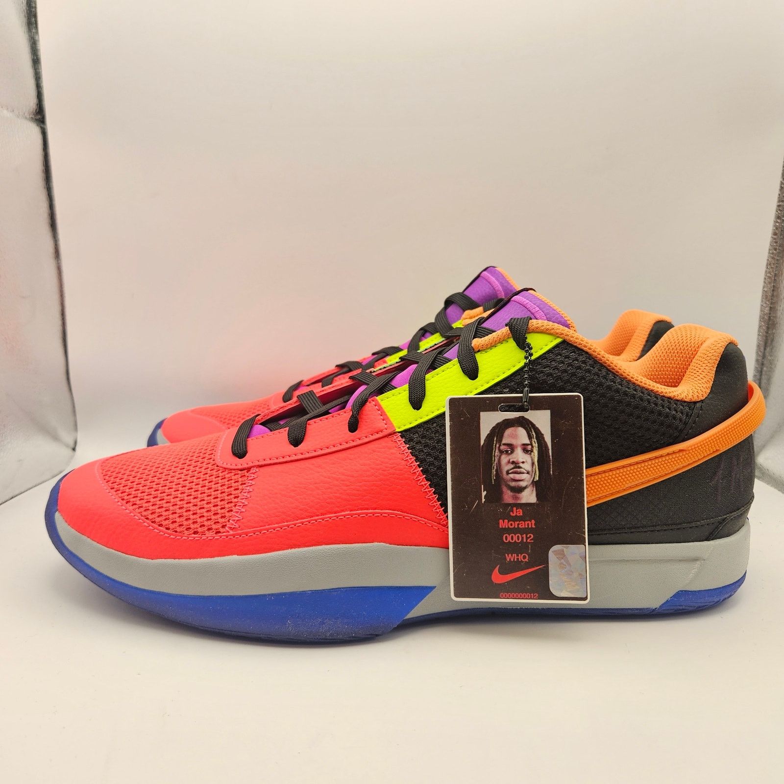 Nike NIKE X JA MORANT 1 ALL STAR WEEKEND DID IT FOR THE CHECK Size US 13 / EU 46 - 2 Thumbnail