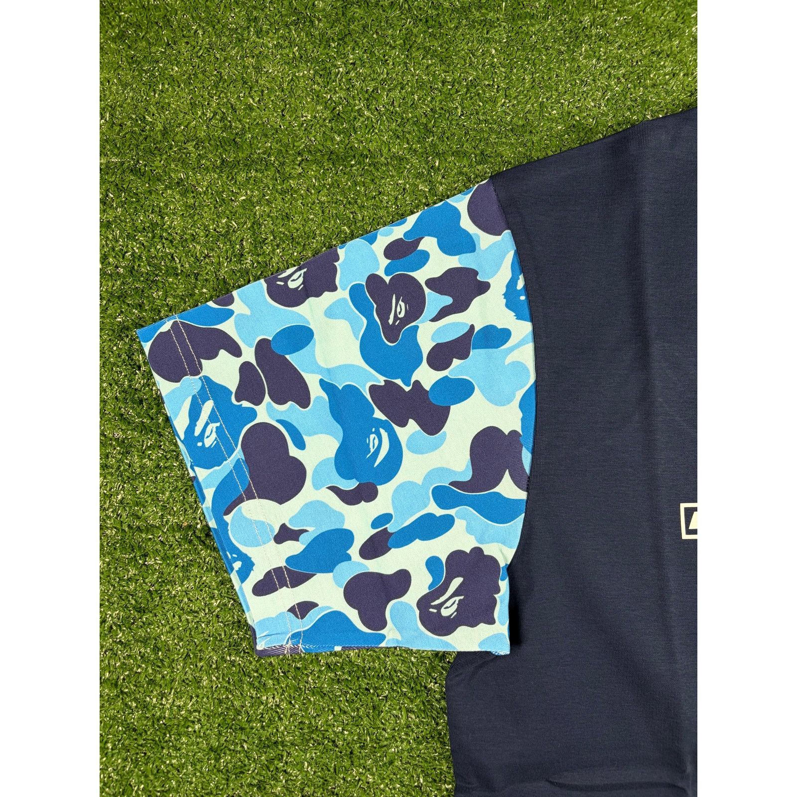 Bape BAPE X Pagani Navy Blue ABC Camo T-Shirt Size Small Size US S / EU 44-46 / 1 - 4 Thumbnail