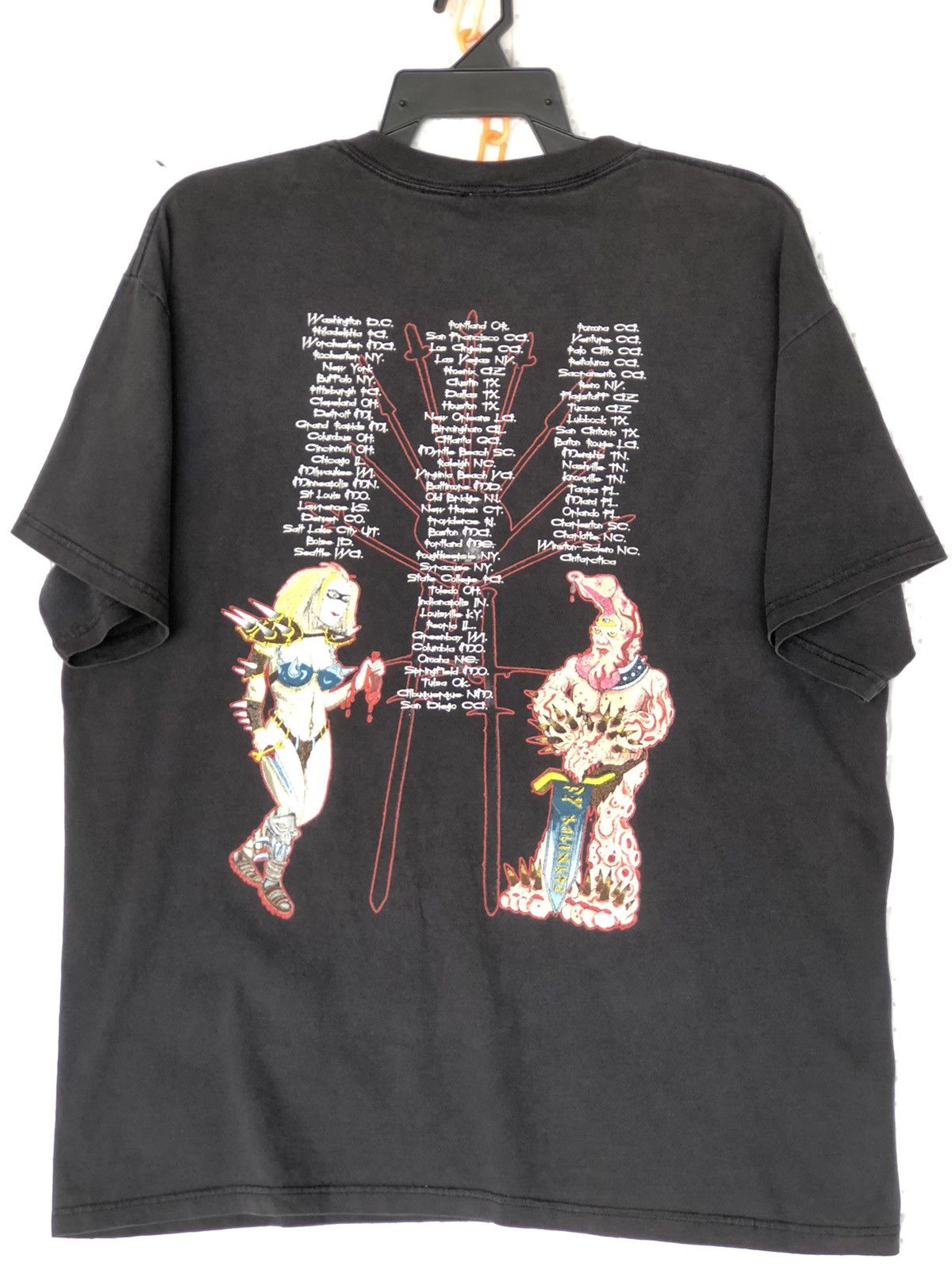 Band Tees Vintage GWAR Tour Tee Slipknot Metal Band Tee Size US XL / EU 56 / 4 - 2 Thumbnail