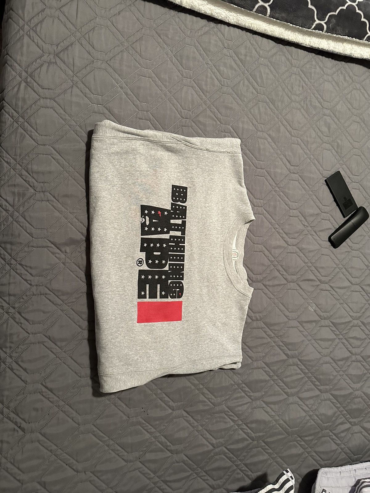 Bape Bathing Ape Grey Hoodie Size US XL / EU 56 / 4 - 3 Thumbnail