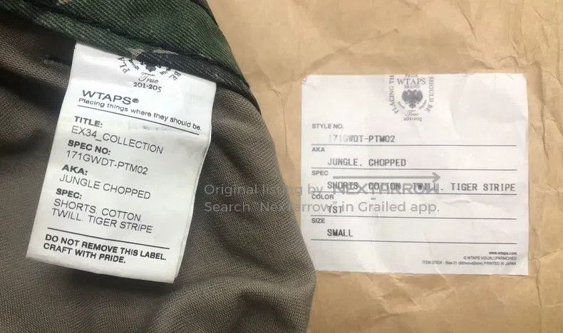 Wtaps Wtaps size 1 Camouflage shorts Size US 39 - 8 Thumbnail