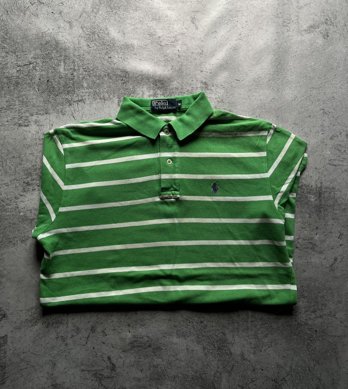 Polo Ralph Lauren 💂🏻‍♀️Vintage Stripped polo shirt Polo ralph lauren💂🏻‍♀️ Size US M / EU 48-50 / 2 - 1 Thumbnail