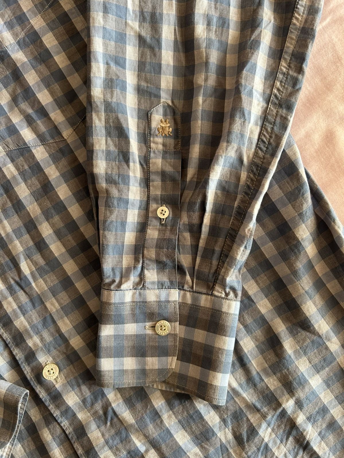 Canali Canali Men’s M Check Casual Shirt Made in Italy Unworn Size US M / EU 48-50 / 2 - 3 Thumbnail