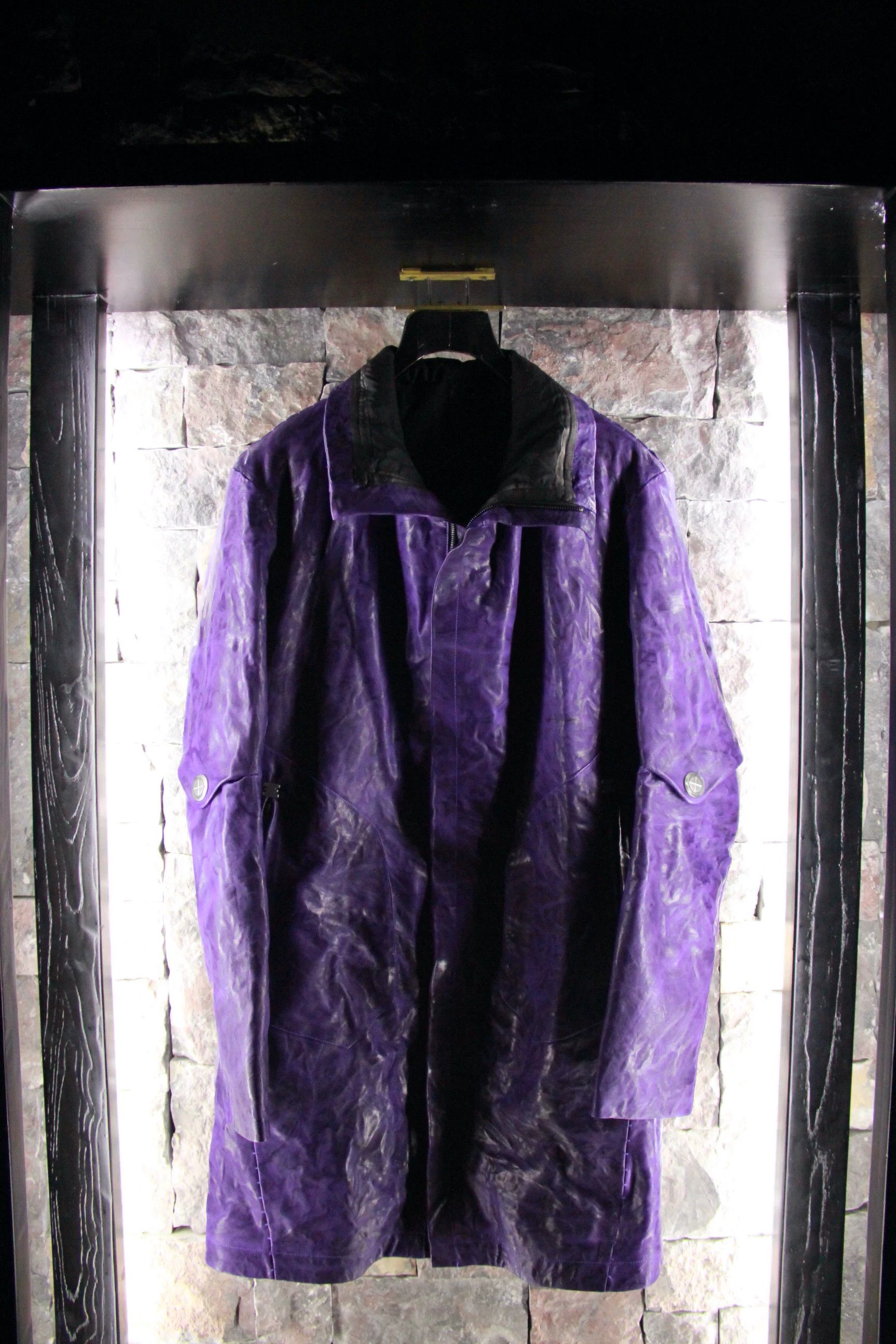 Isaac Sellam Experience Isaac Sellam Experience Purple Heavy Coats Men l Size US L / EU 52-54 / 3 - 1 Thumbnail