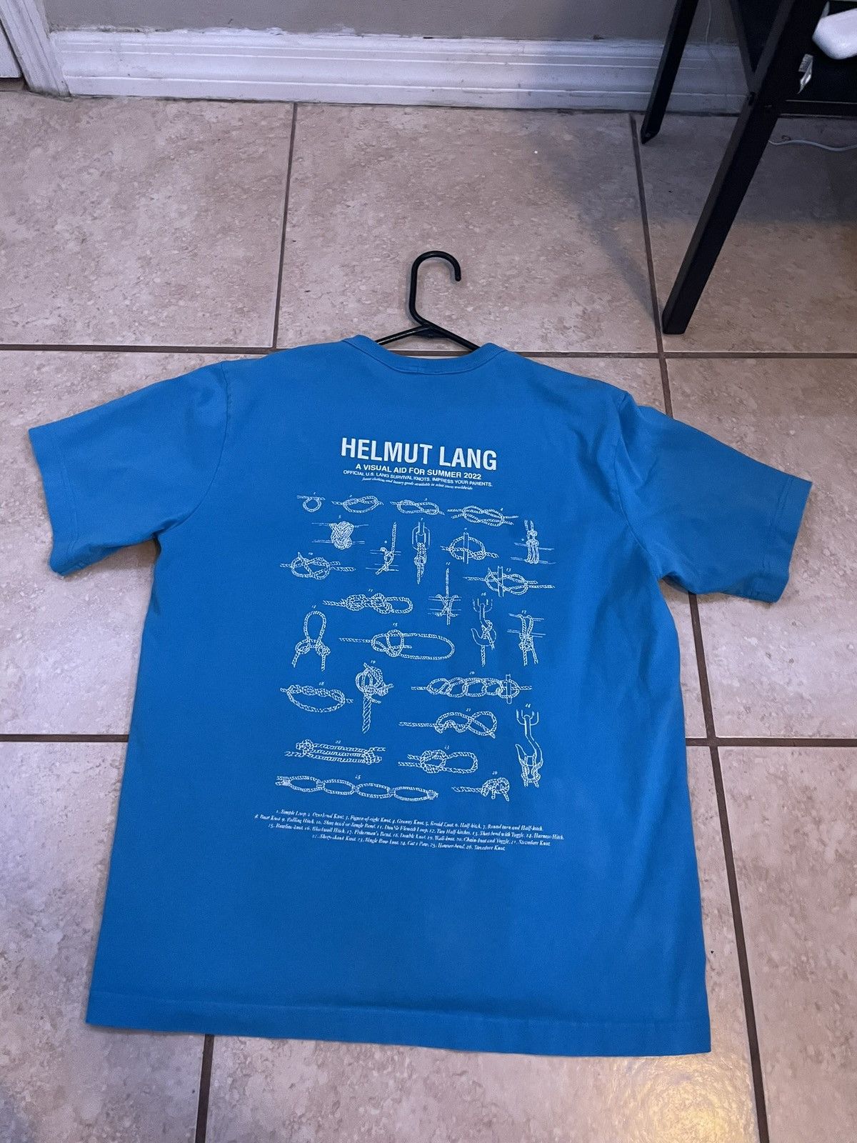Helmut Lang HELMUT LANG KNOTS TEE Size US M / EU 48-50 / 2 - 2 Thumbnail