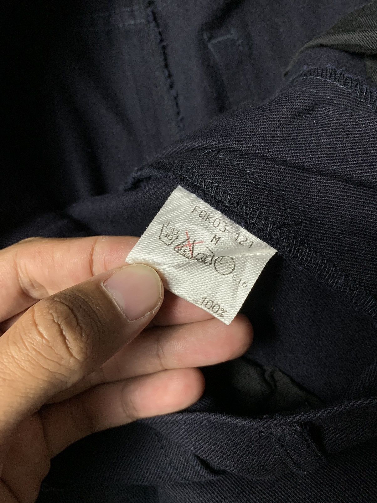 Burberry 1990s Burberrys Blue Label Cotton Pant Size US 30 / EU 46 - 4 Thumbnail