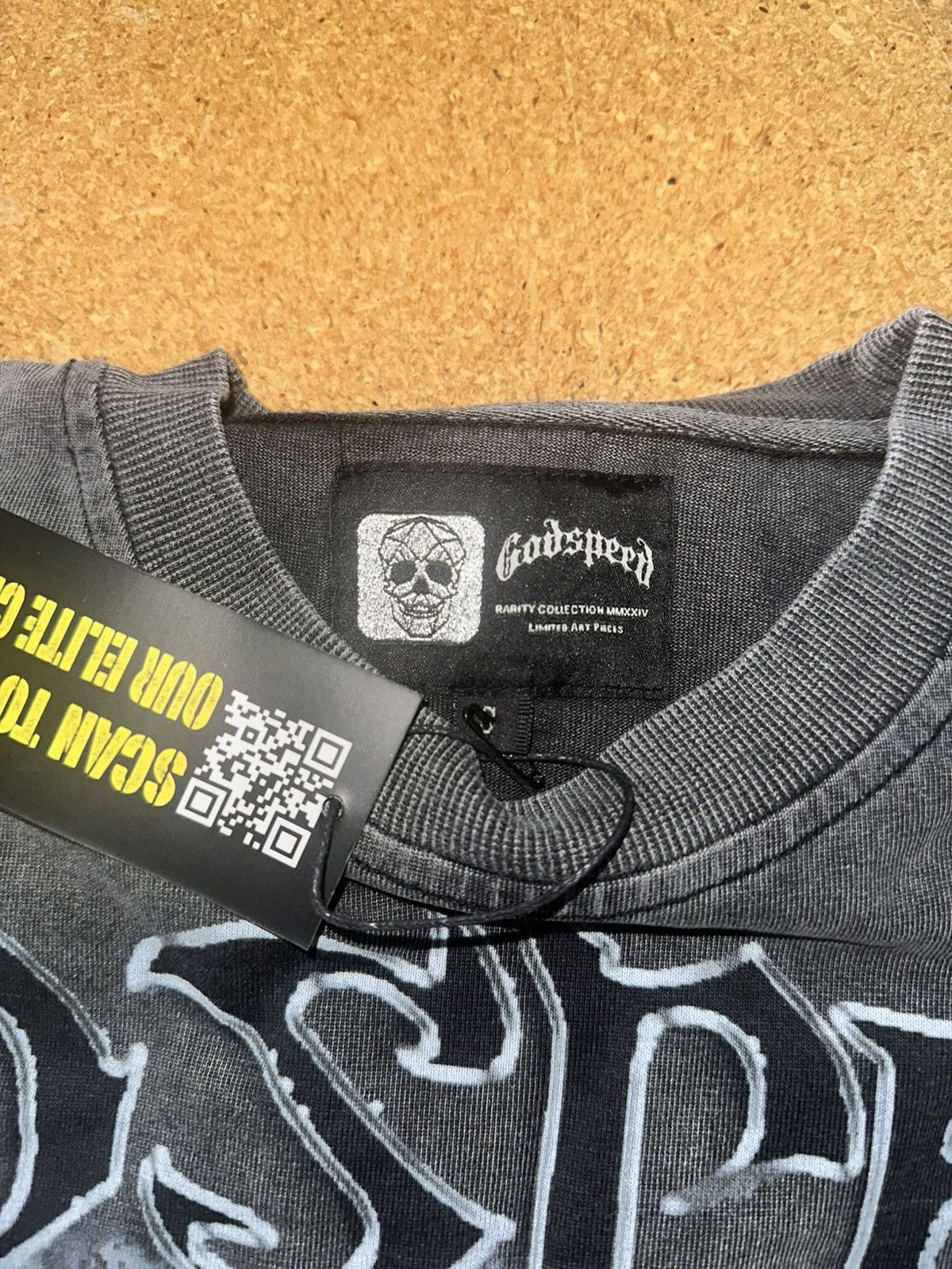 Godspeed Rocker LS T-shirt (Black Wash) Size US S / EU 44-46 / 1 - 3 Thumbnail