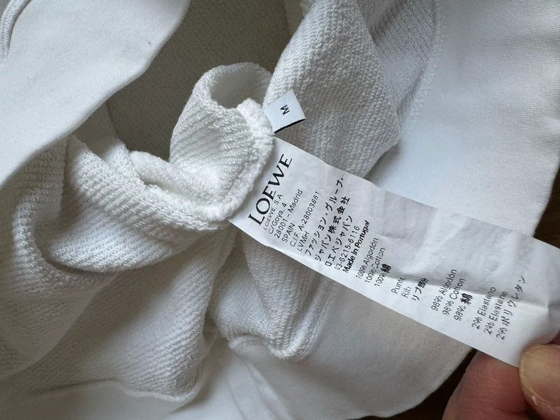 Loewe LOEWE White hoodie with London Bond Street Nutcracker patt Size M / US 6-8 / IT 42-44 - 5 Thumbnail
