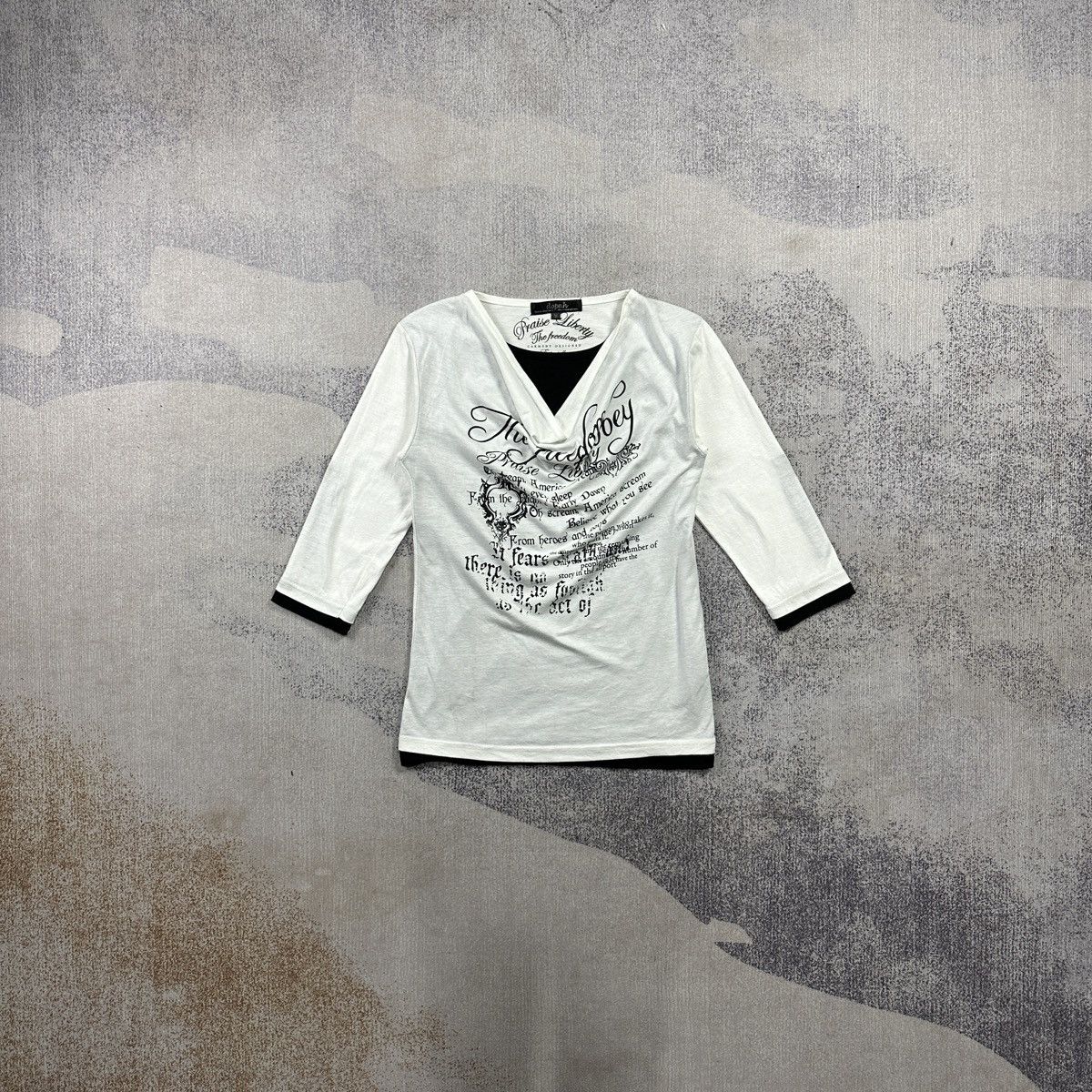 Japanese Brand Dope.h y2k longsleeve Tshirt Size M / US 6-8 / IT 42-44 - 1 Thumbnail