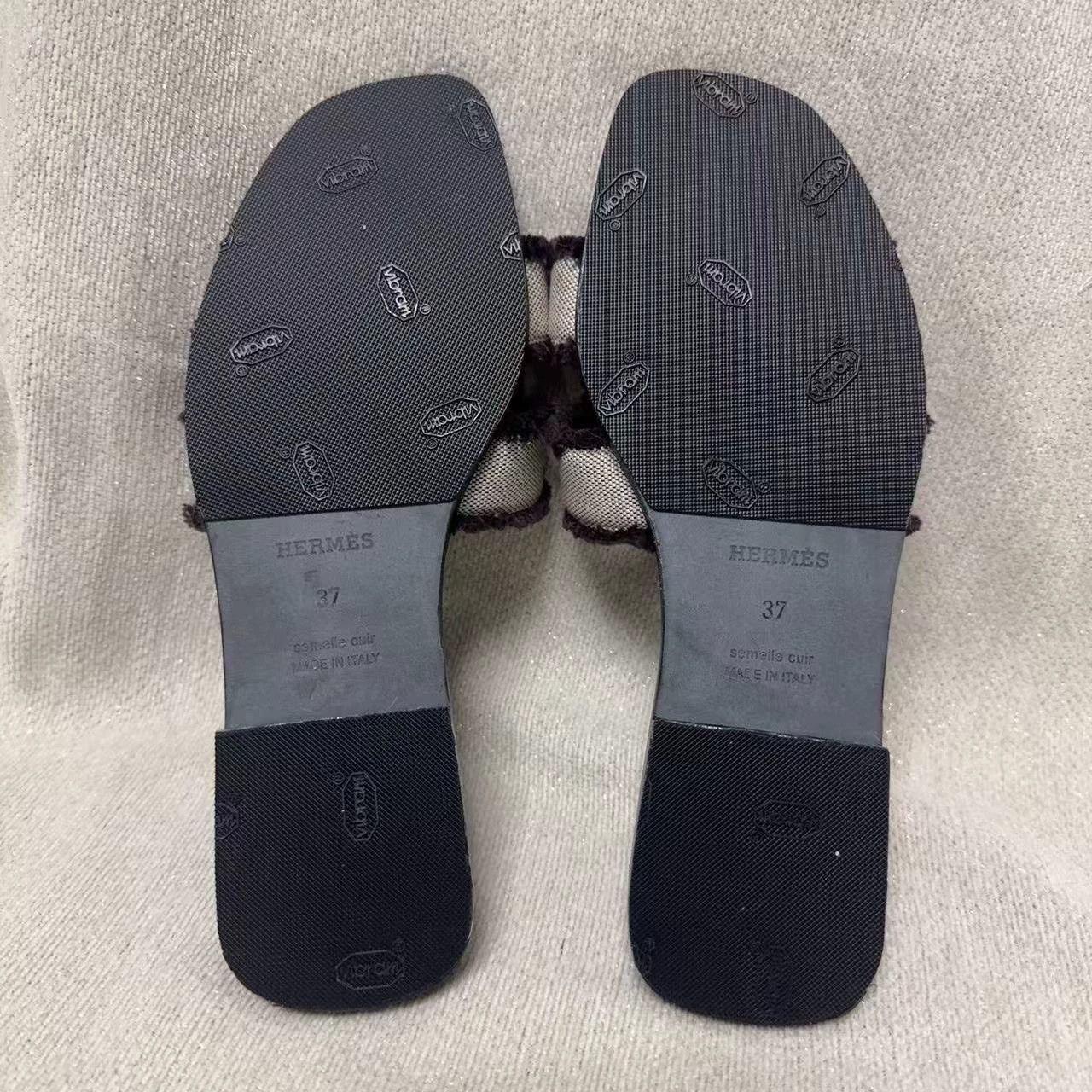 Hermes Hermes Resoled 99 New Slippers Size 37 Size US 6.5 / IT 36.5 - 2 Thumbnail