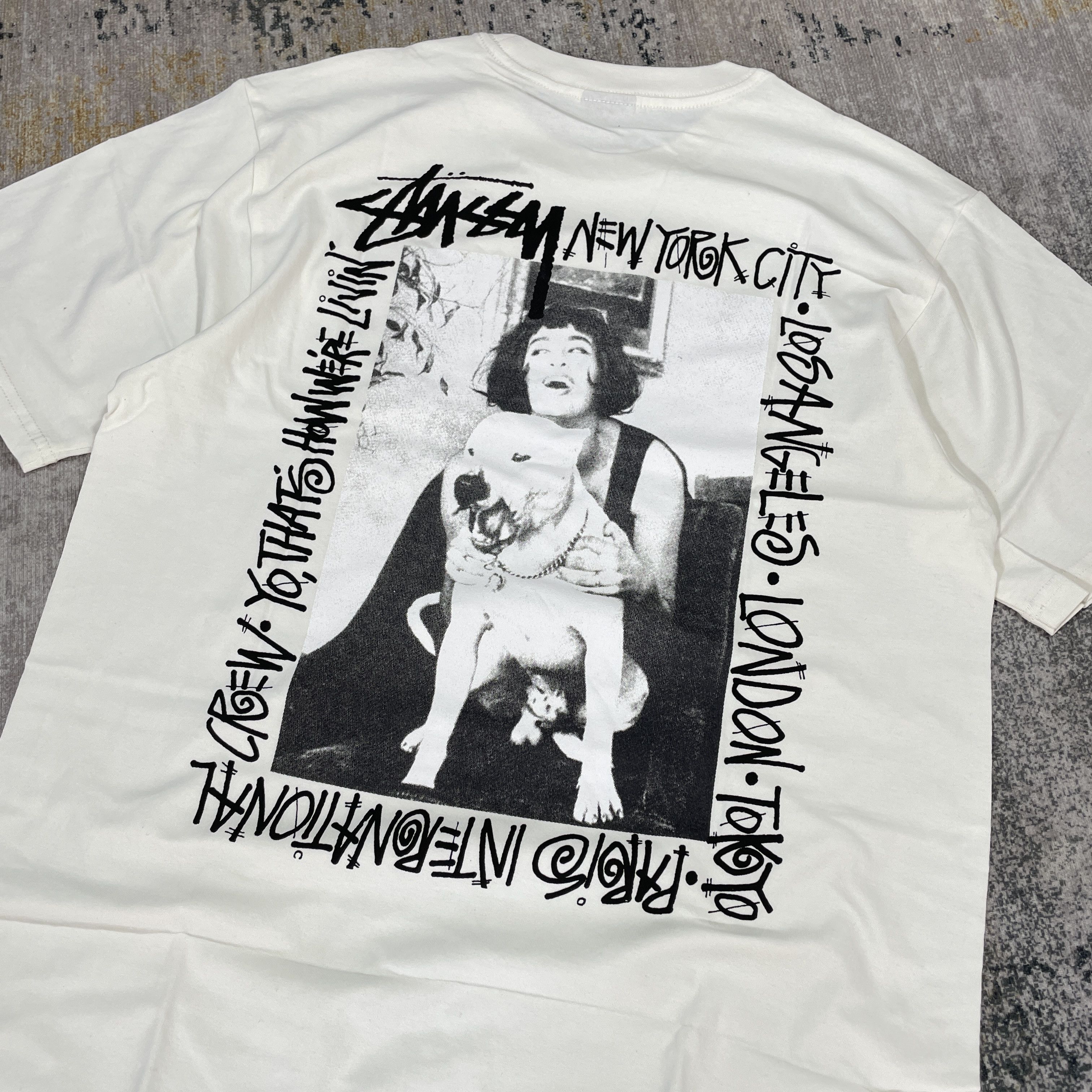 Stussy STUSSY LIVIN PIG. DYED TEE // LARGE Size US L / EU 52-54 / 3 - 2 Thumbnail