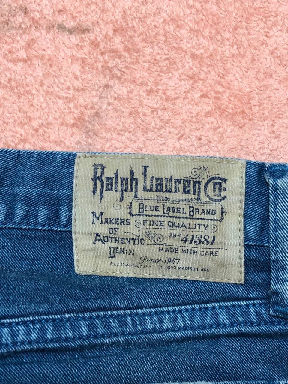 Ralph Lauren Vintage Ralph Lauren Straight Fit Denim Jeans Size 28 Size 28" / US 6 / IT 42 - 20 Thumbnail