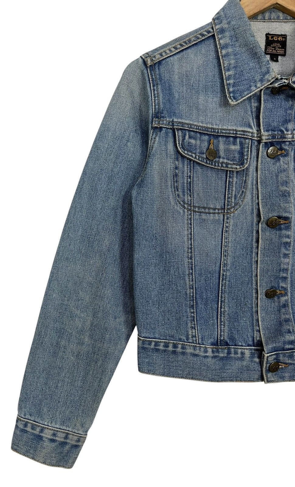 Lee VINTAGE LEE DENIM JACKET Size XS / US 0-2 / IT 36-38 - 4 Thumbnail