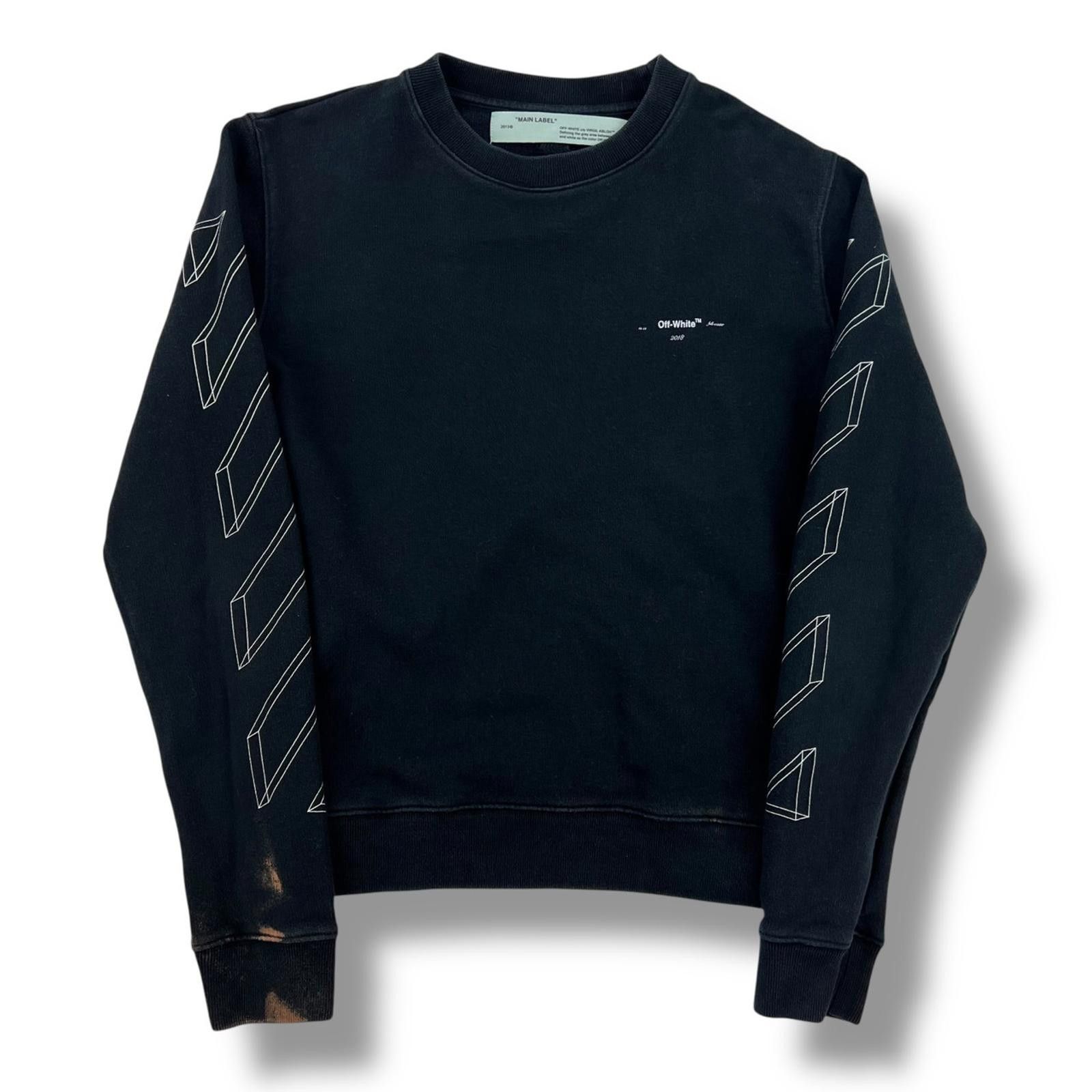 Off-White Off-White Black 3D Arrows Sweatshirt Size US M / EU 48-50 / 2 - 3 Thumbnail
