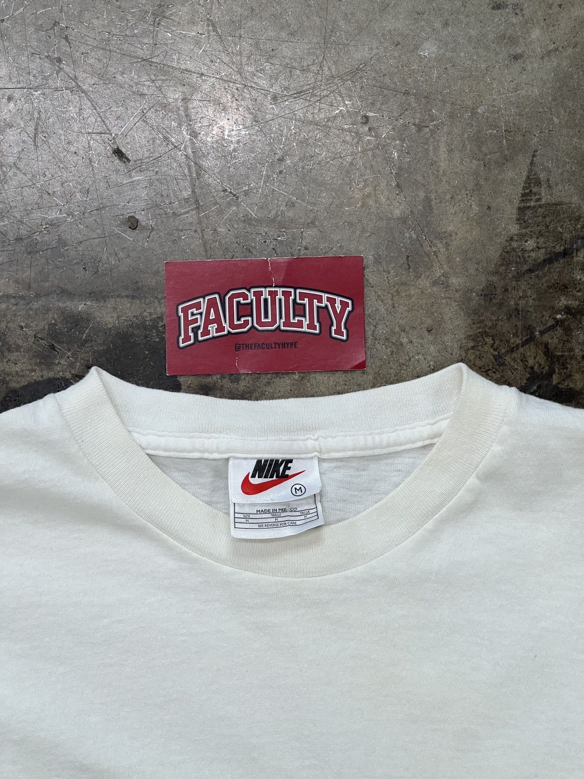 Nike × Vintage Vintage 90s Nike Soccer Tee Medium Size US M / EU 48-50 / 2 - 3 Thumbnail