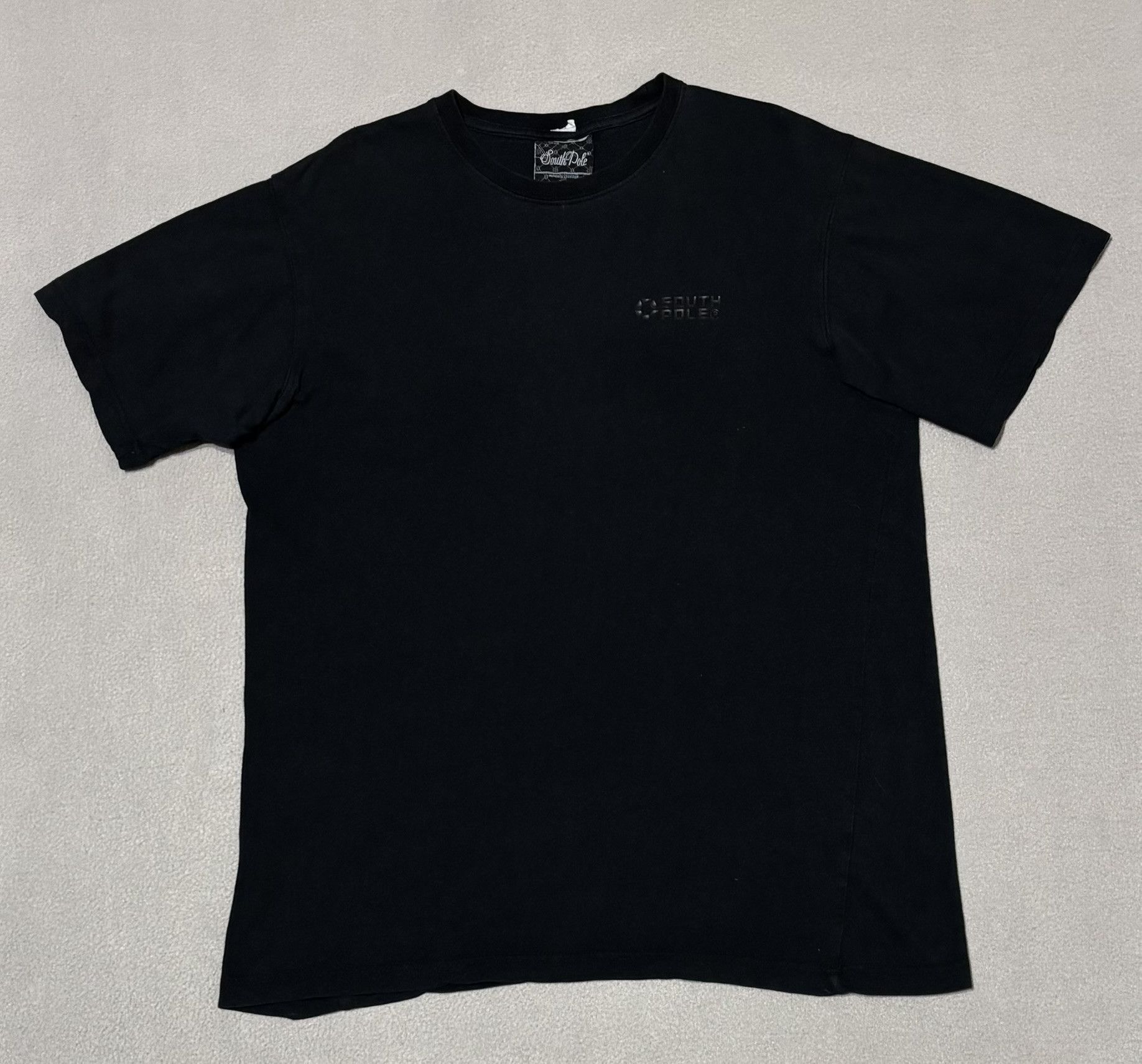 Southpole SouthPole Black T-Shirt Small Logo Large Size US M / EU 48-50 / 2 - 5 Thumbnail