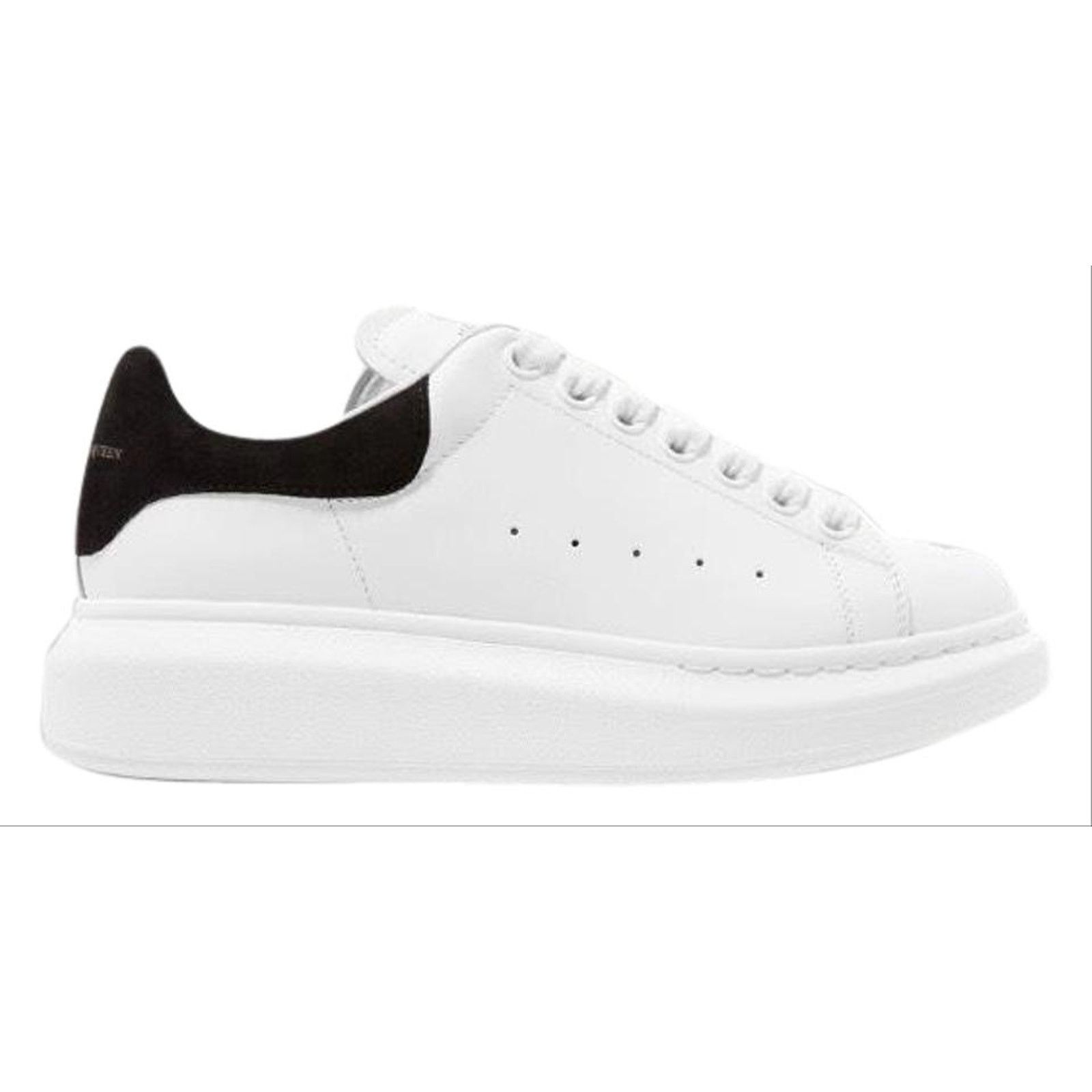 Alexander McQueen Alexander McQueen Oversized leather sneakers 40 Size US 10 / IT 40 - 1 Thumbnail