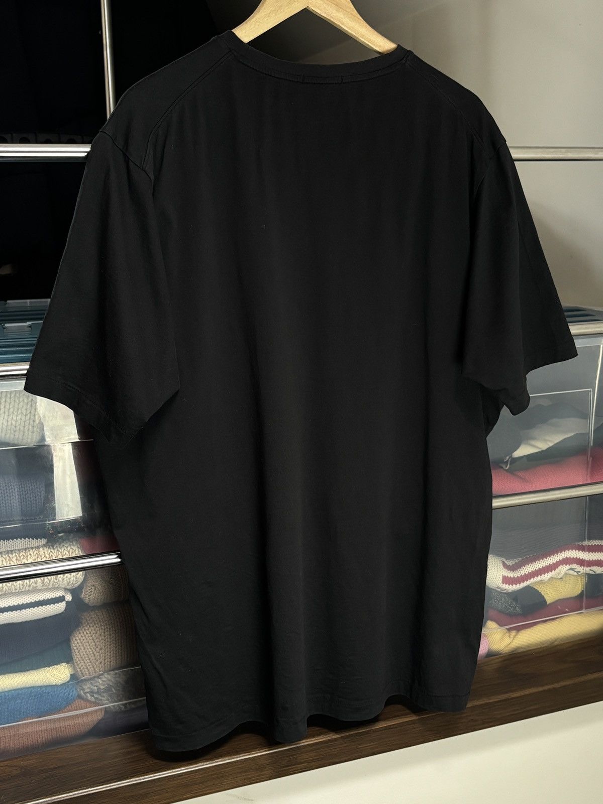 Jil Sander × Uniqlo +J Uniqlo x Jil Sander Plain Oversized Black T-Shirt Size US L / EU 52-54 / 3 - 5 Thumbnail