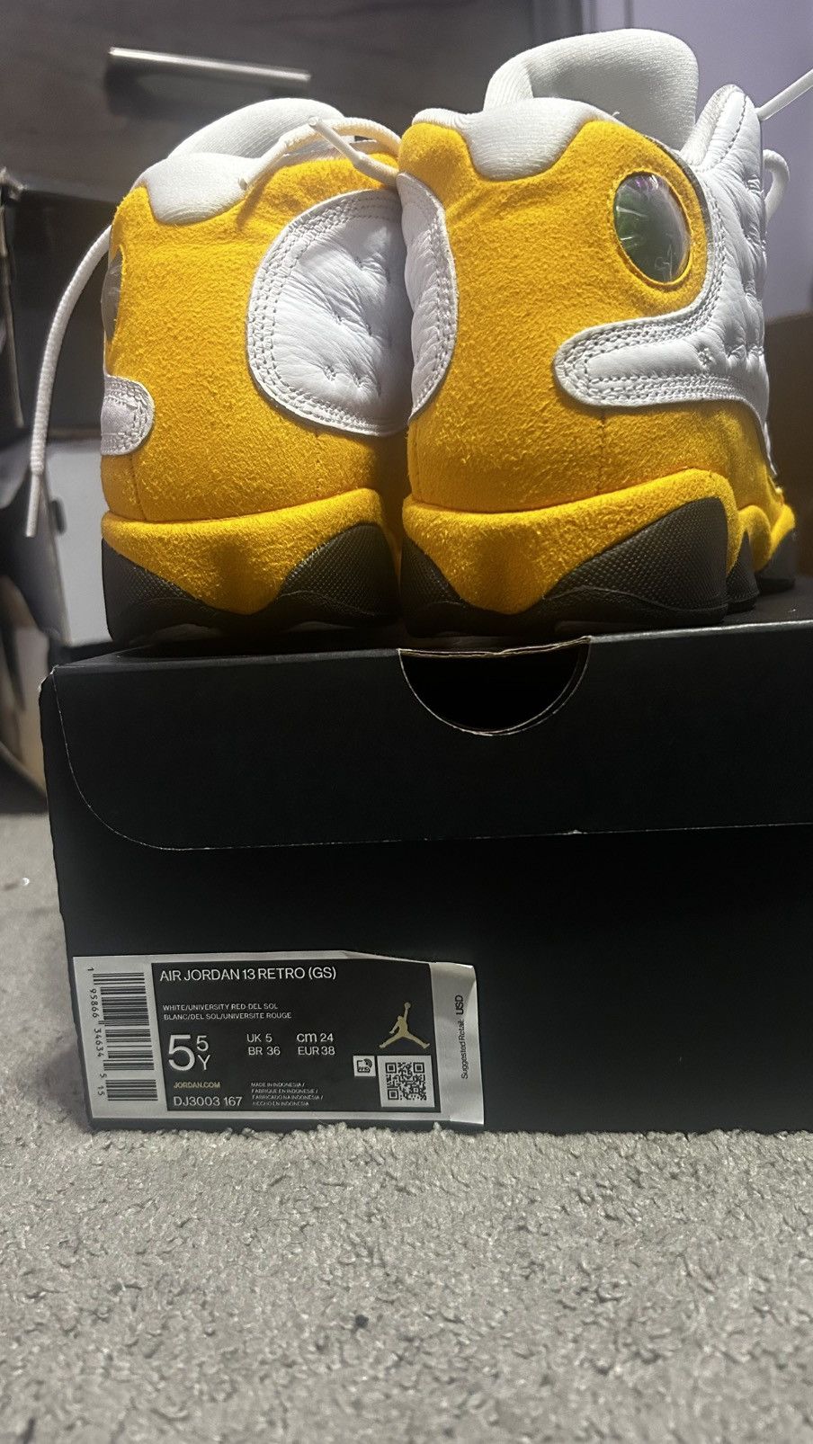 Jordan Brand AIR JORDAN 13 RETRO (GS) Size US 5.5 / IT 35.5 - 5 Thumbnail