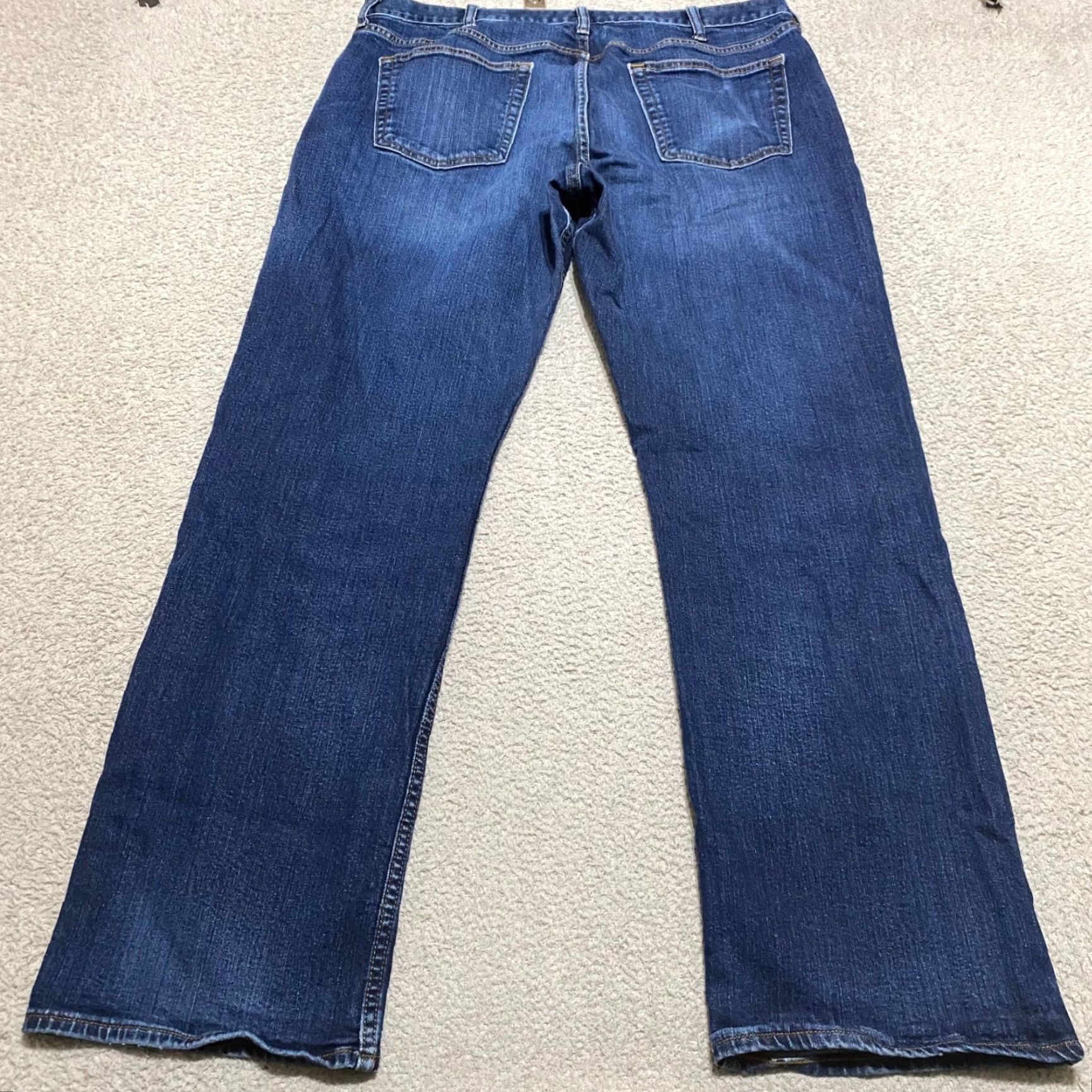 Old Navy Old Navy Jeans Mens 38x34 Blue Denim Dark Wash Straight Leg Mid Rise Jeans Mens Regular 5-Pocket Denim Blue 90s Classic Mens Size US 38 / EU 54 - 2 Thumbnail