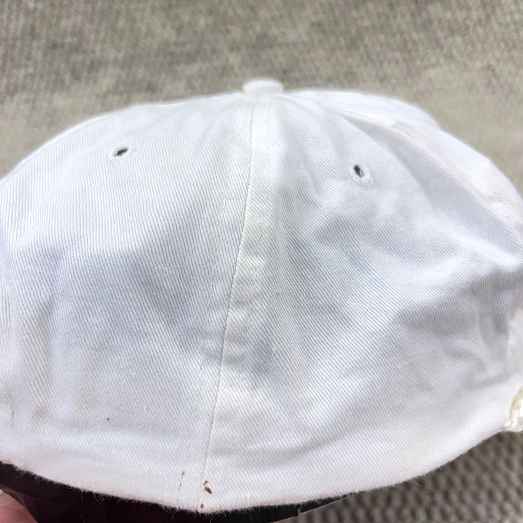 Vintage VINTAGE YoungAn Trucker Hat Cap Button Adjustable White Cotton Polyester 90s 80s 90s Advertising USA Mens Hat Size ONE SIZE - 4 Thumbnail
