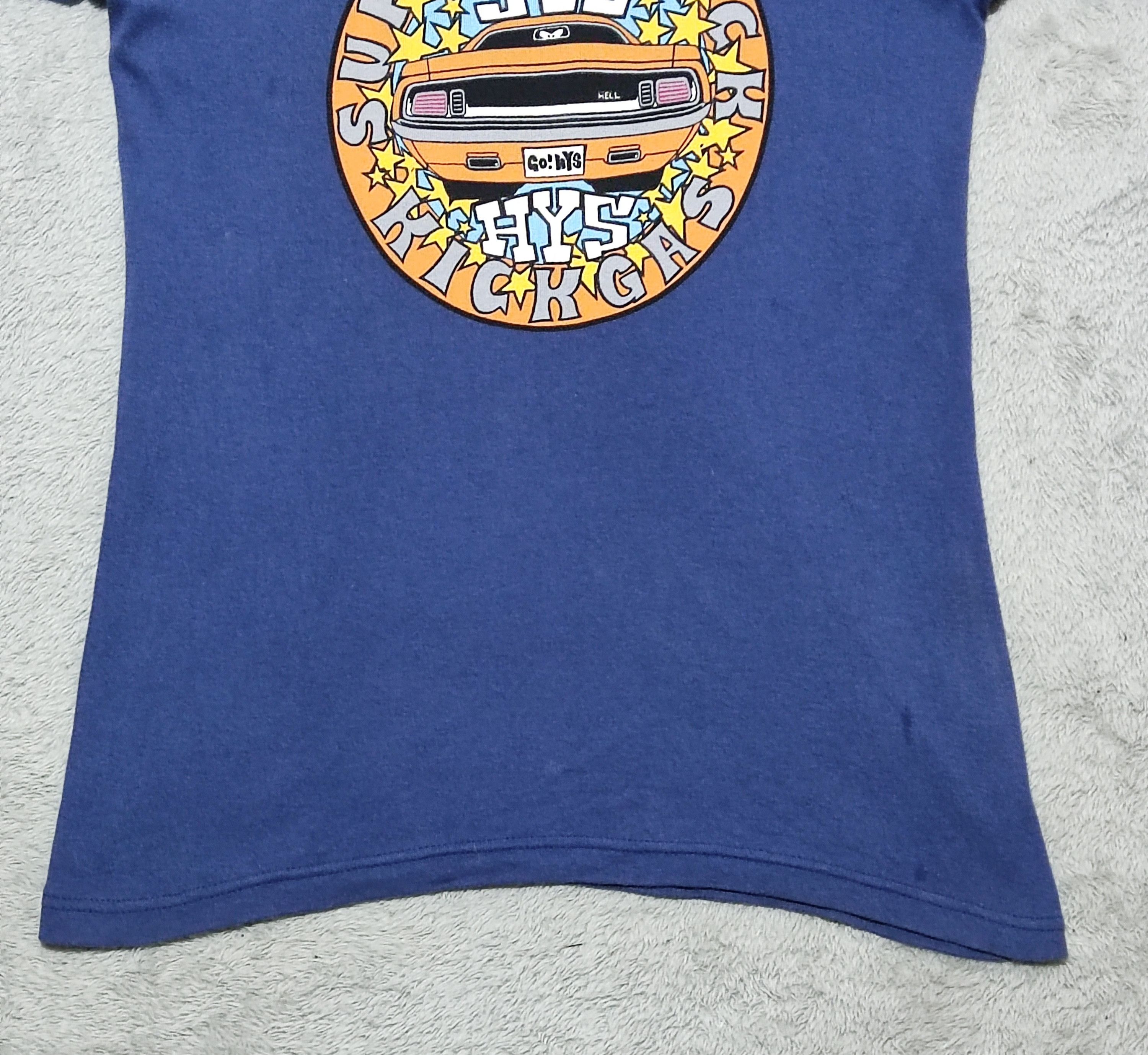 Hysteric Glamour Rare Hysteric Glamour "HYS Kick Gas" Japan Car Graphic Tee Size M / US 6-8 / IT 42-44 - 5 Thumbnail